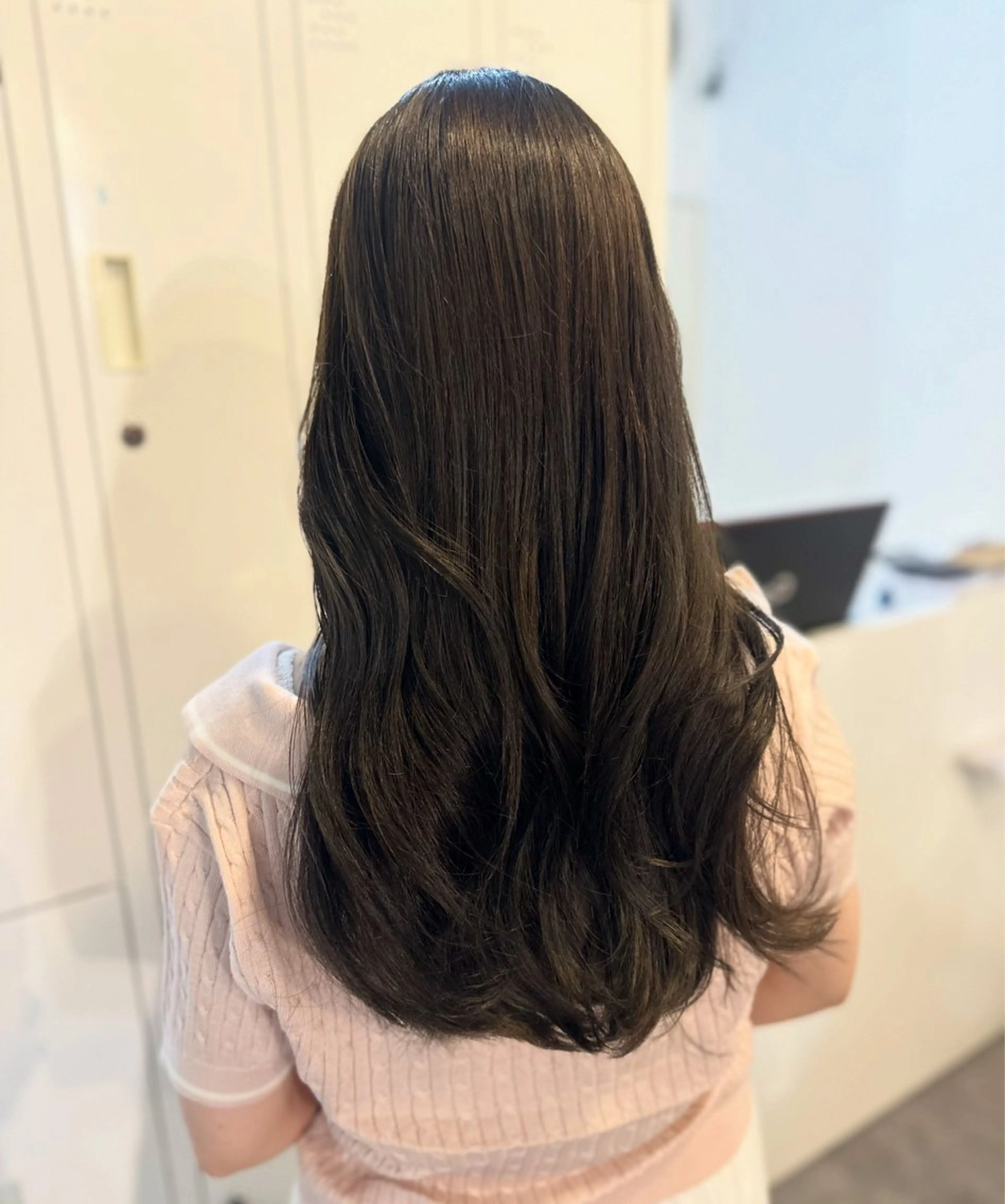 カラー ベージュカラー オリーブベージュ ヘアカラー Sherry/R 三川町　木村祐里奈のヘアスタイル