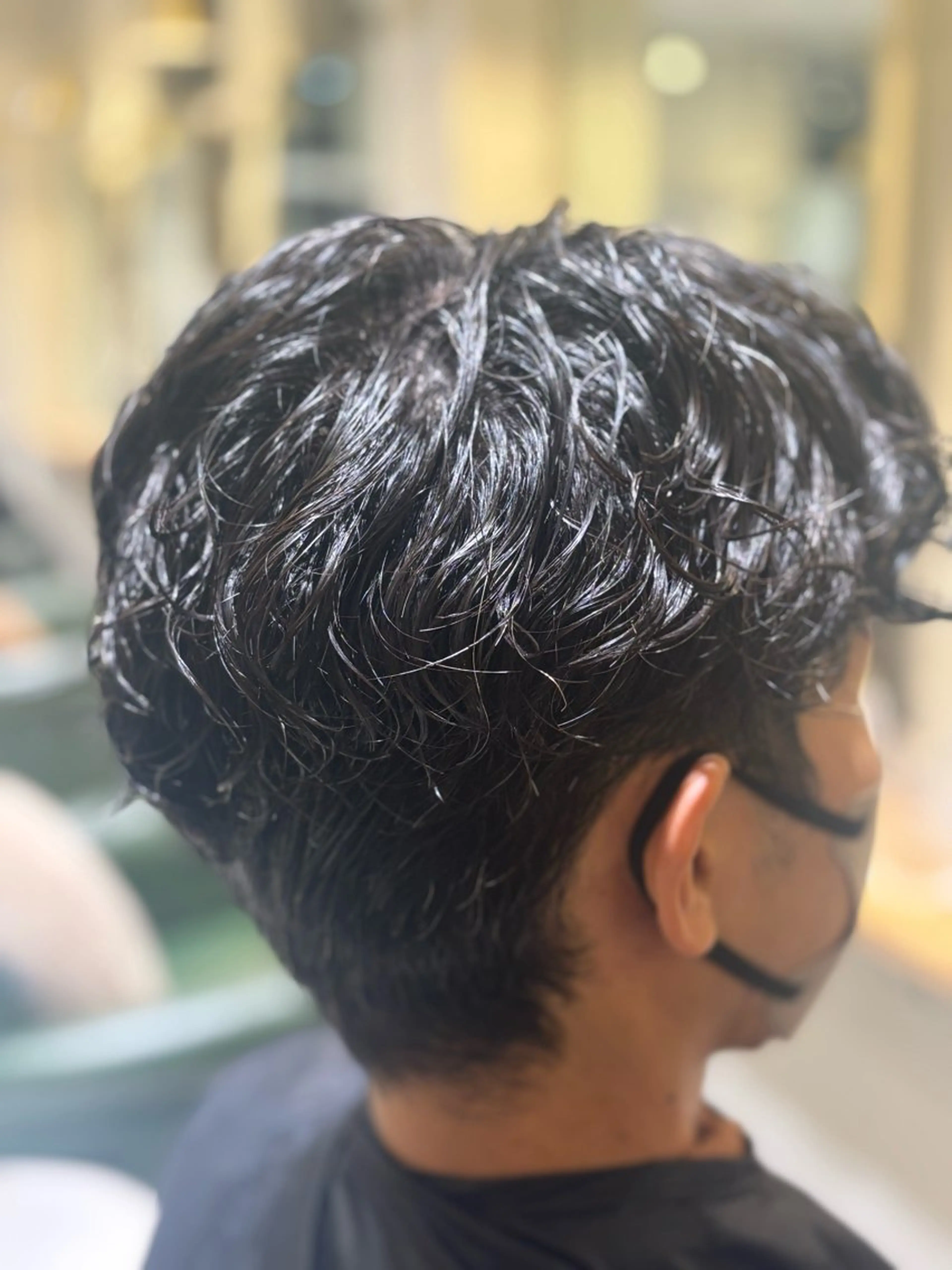 ショート メンズ laffin❁ななみ /パーマスタイルのヘアスタイル