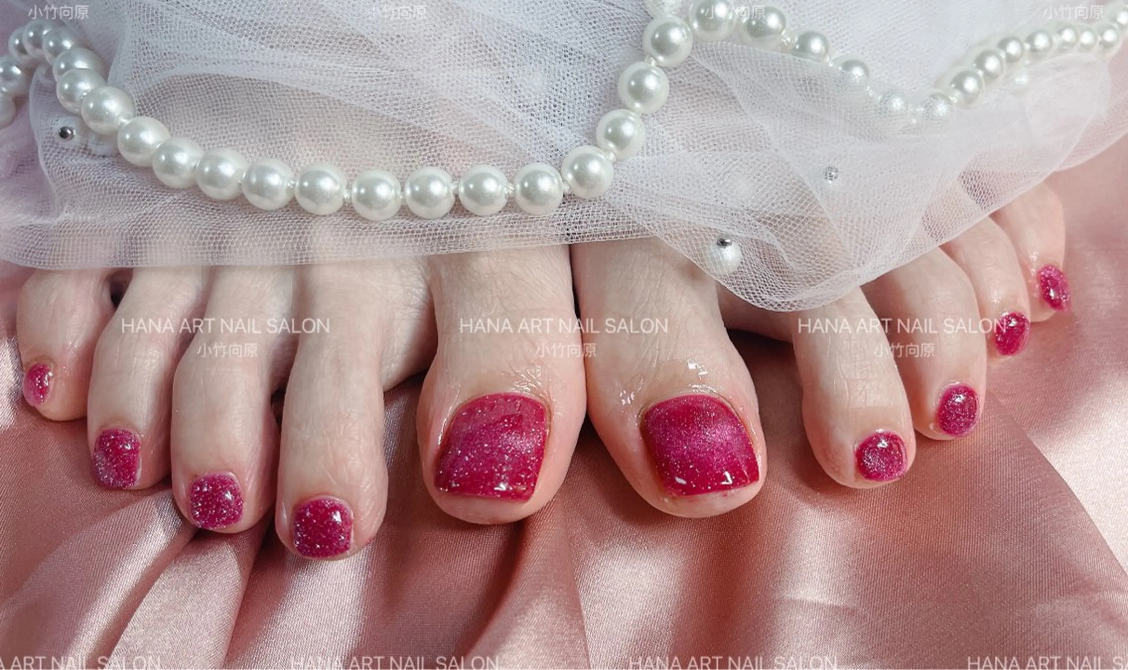 ネイル フットネイル HANA ART NAIL SALONのネイルデザイン