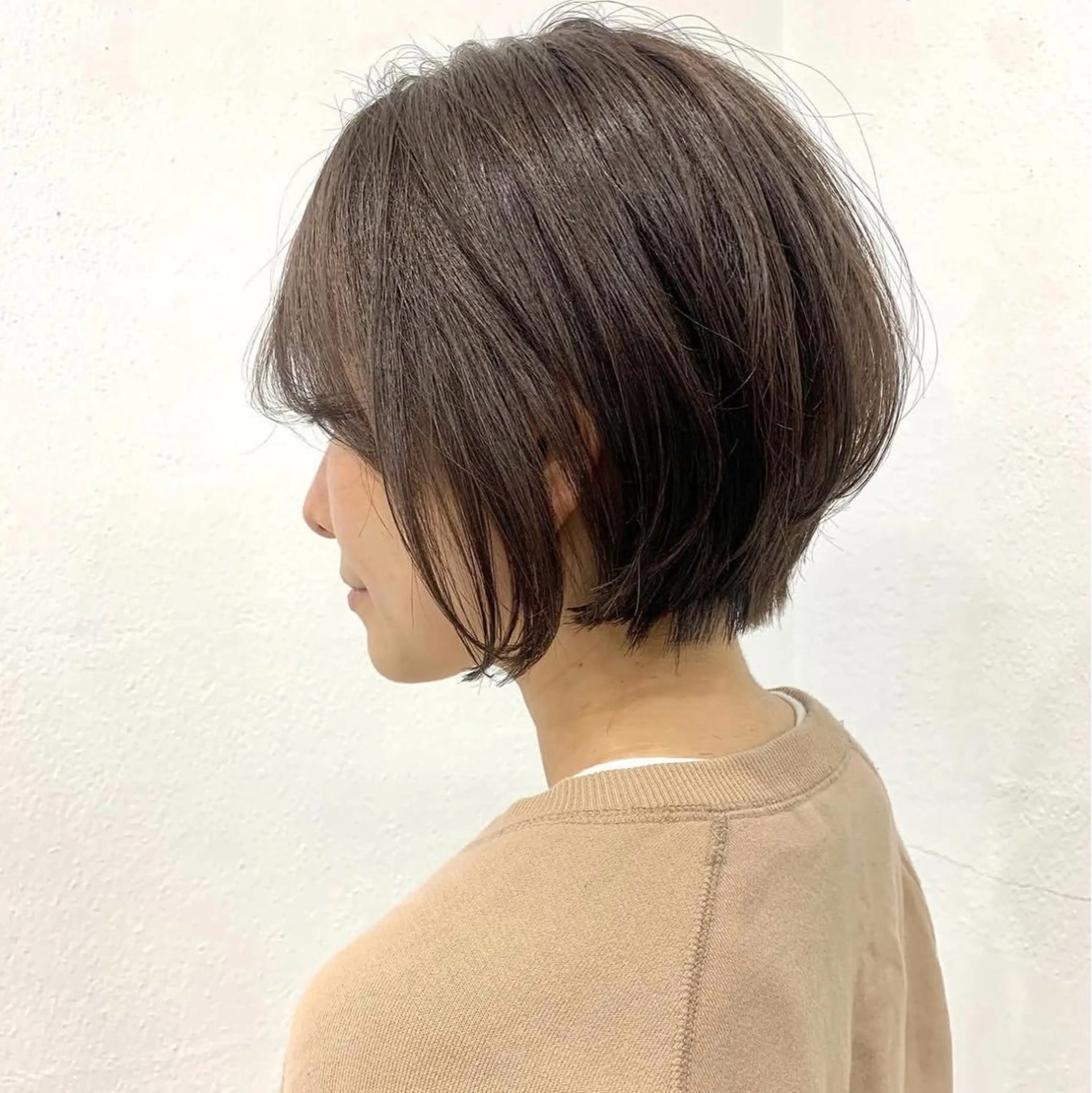 ショート ヘアカラー 永野 瑛大のヘアスタイル
