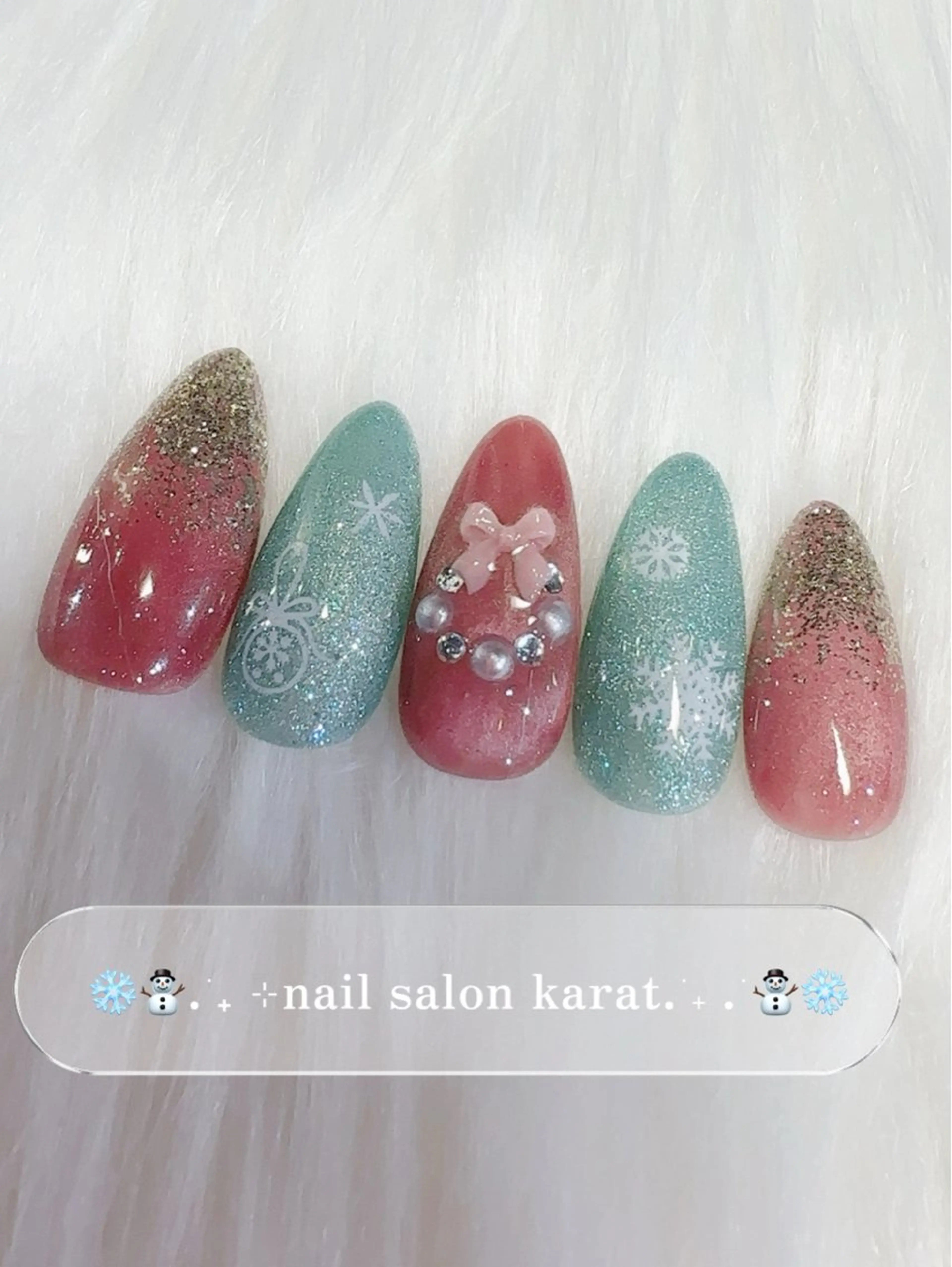 ネイル ★RISA★ 伊勢崎 【KARAT】のネイルデザイン