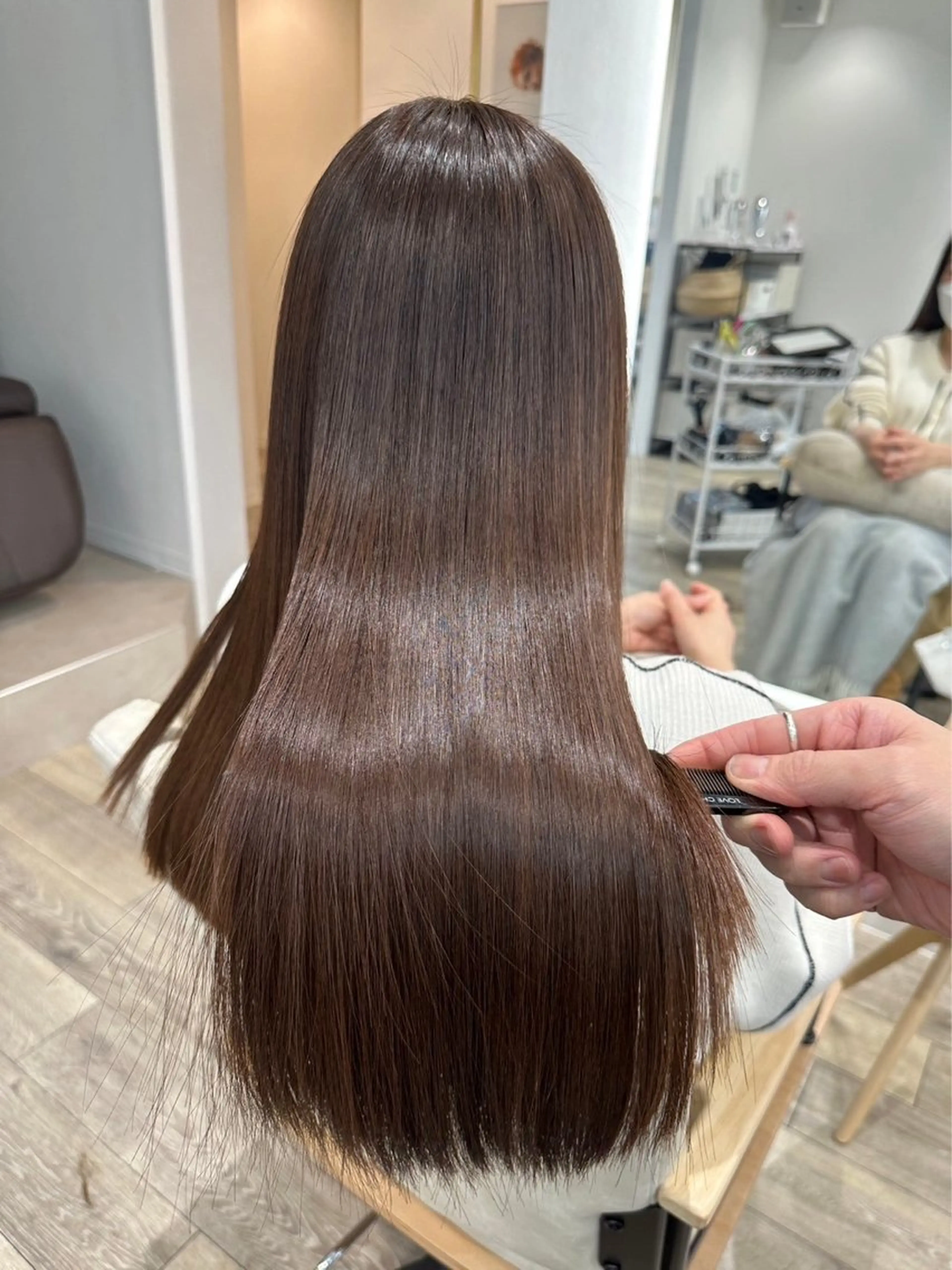 ロング 山崎結菜 髪質改善💎のヘアスタイル