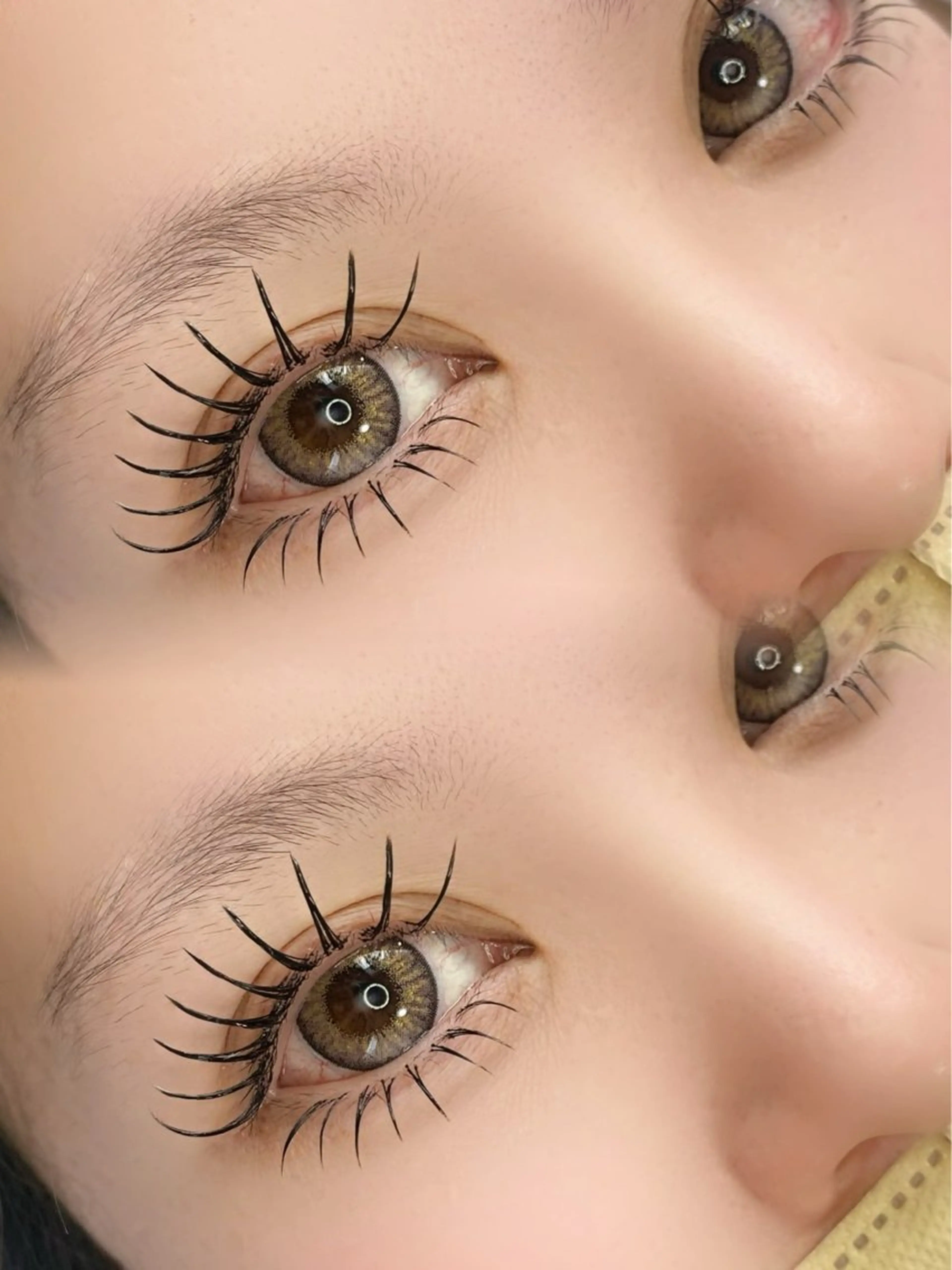 マツエク・マツパ 付け放題 REBYNA 【リバイン】のマツエク・マツパデザイン