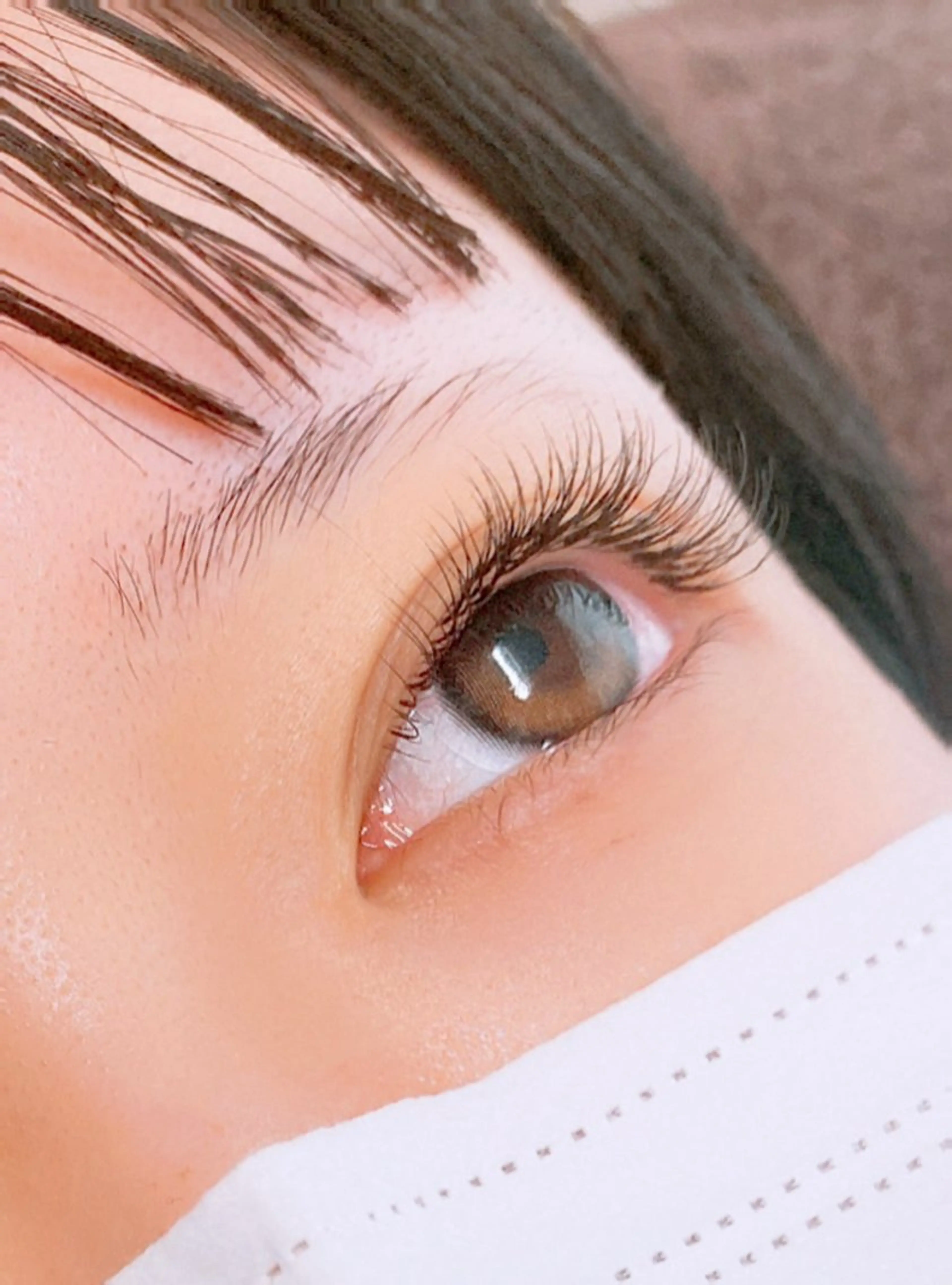 マツエク・マツパ フラットラッシュ iibi eyelashのマツエク・マツパデザイン