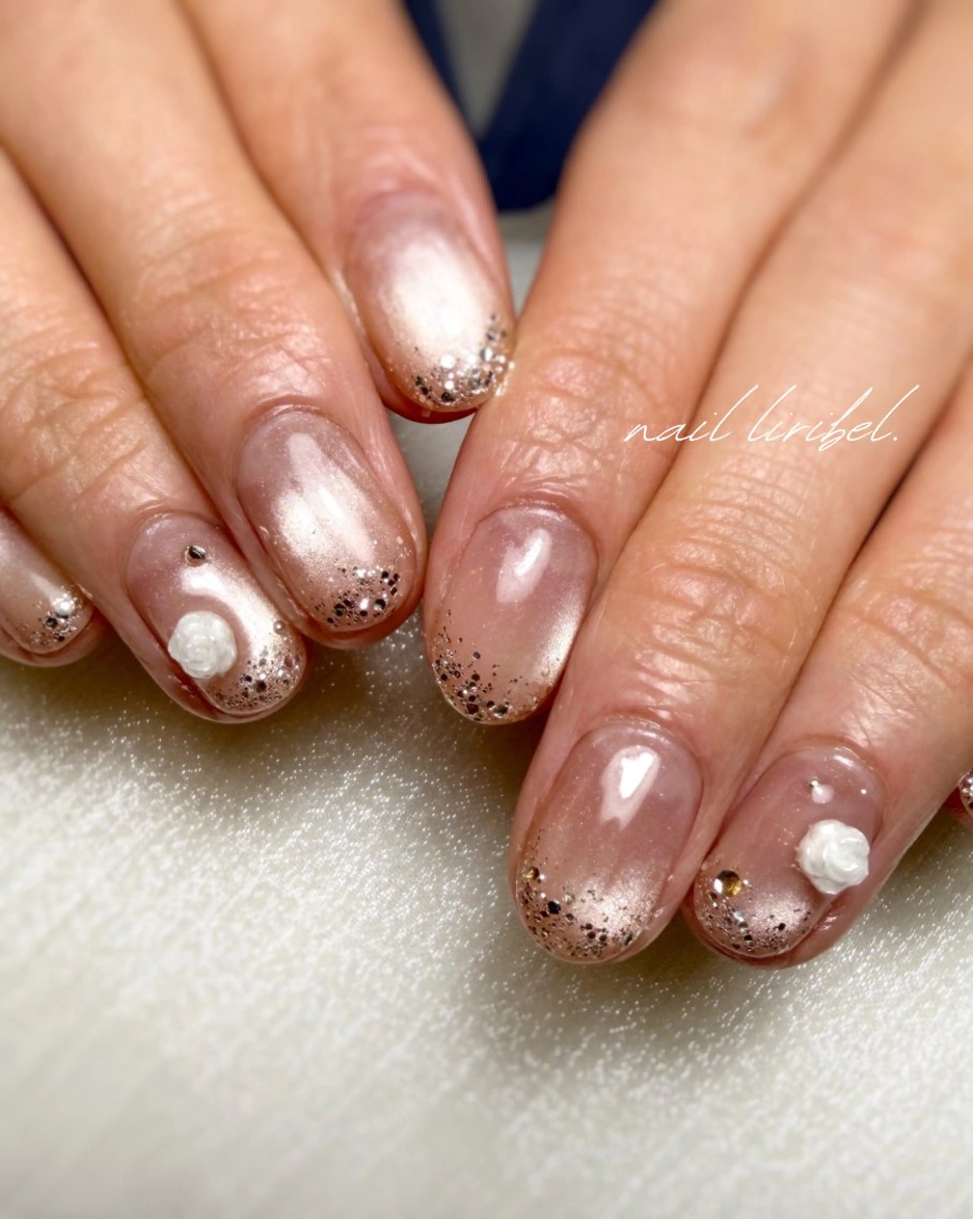 ネイル ショートネイル シンプルネイル Nail Liribelのネイルデザイン