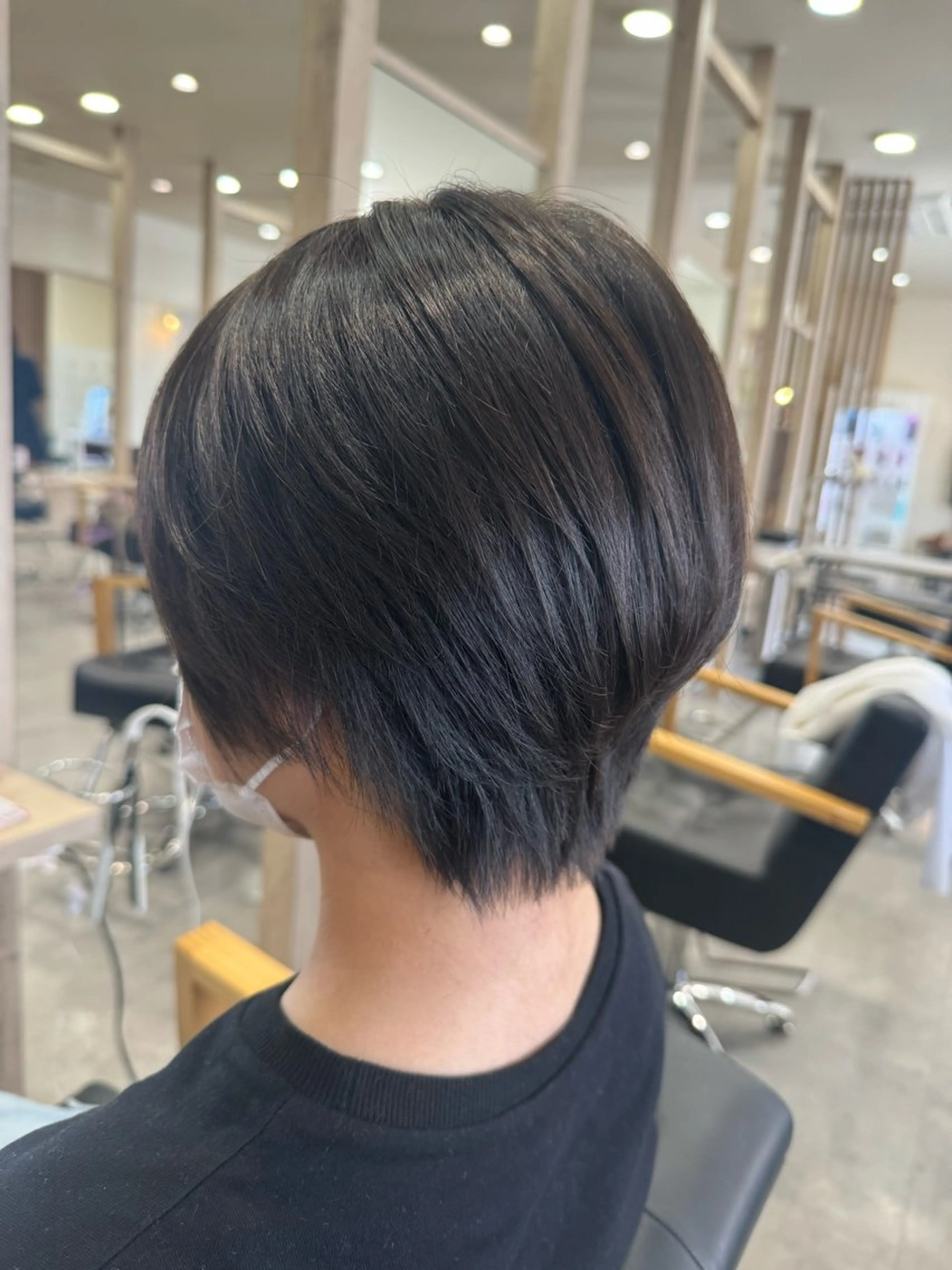 ショート カット 永田 まどかのヘアスタイル