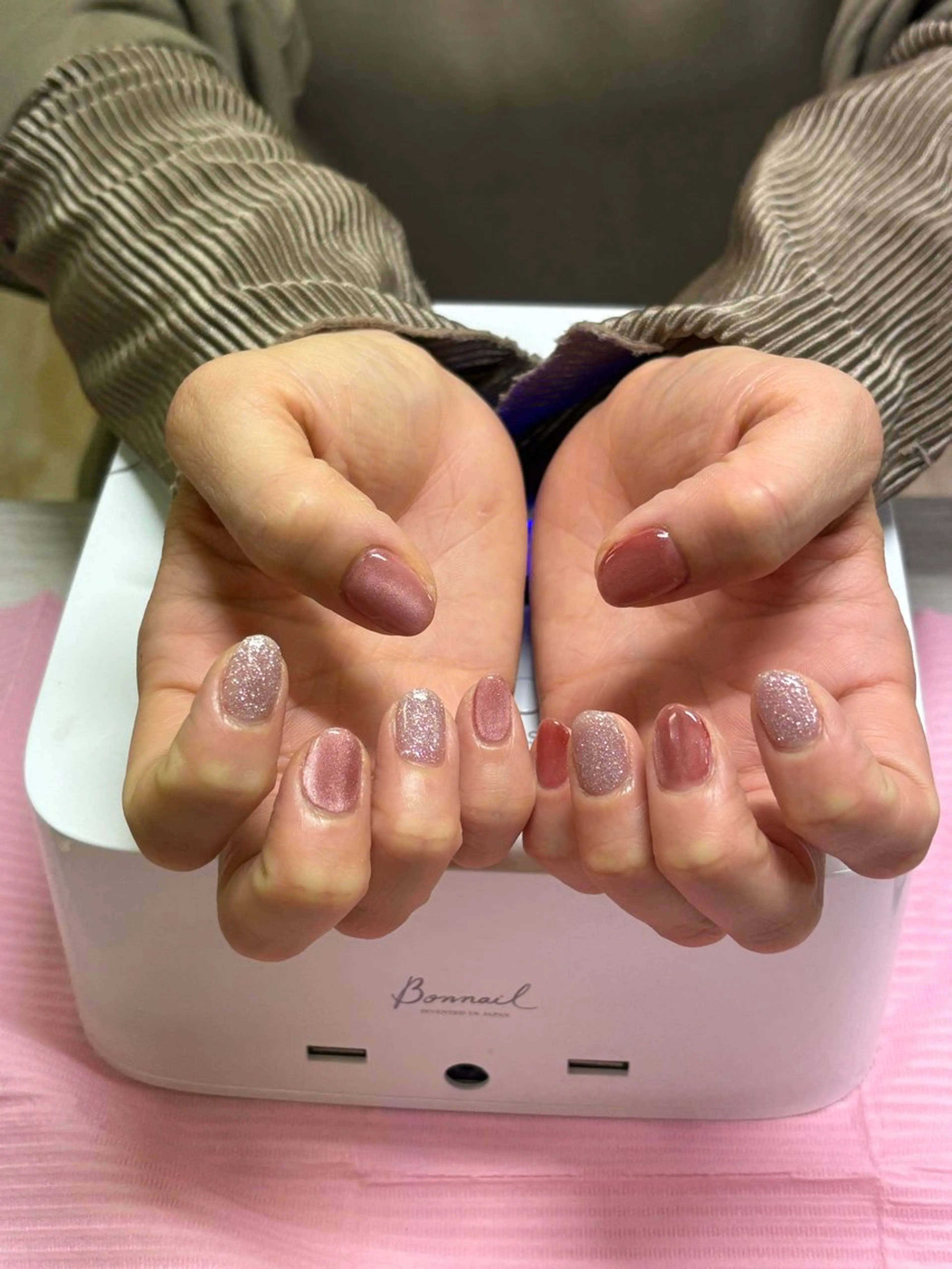 ネイル フラッシュネイル マグネットネイル TRU ヒナのネイルデザイン