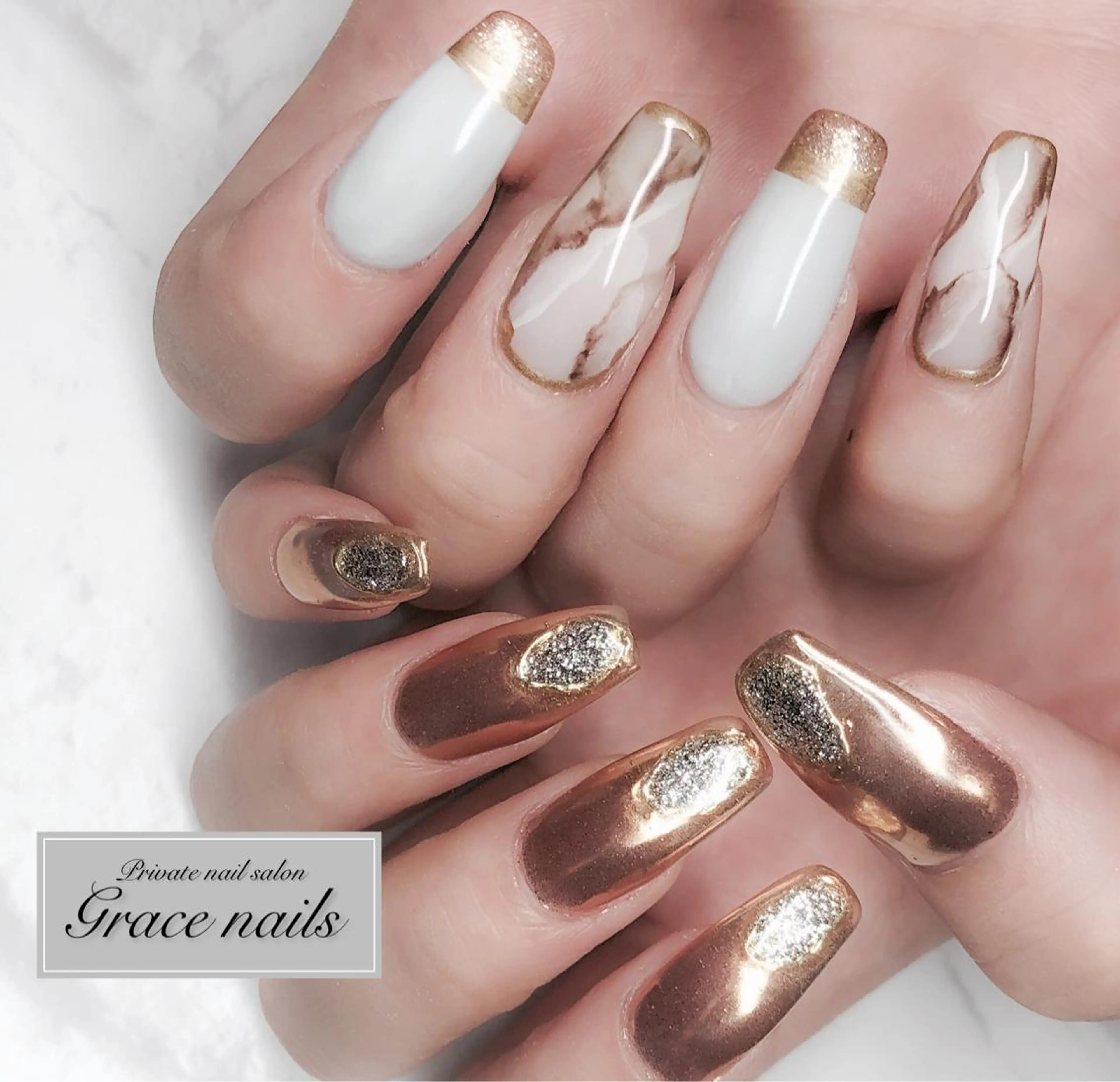 ネイル ハンドネイル GRACE NAILSのネイルデザイン