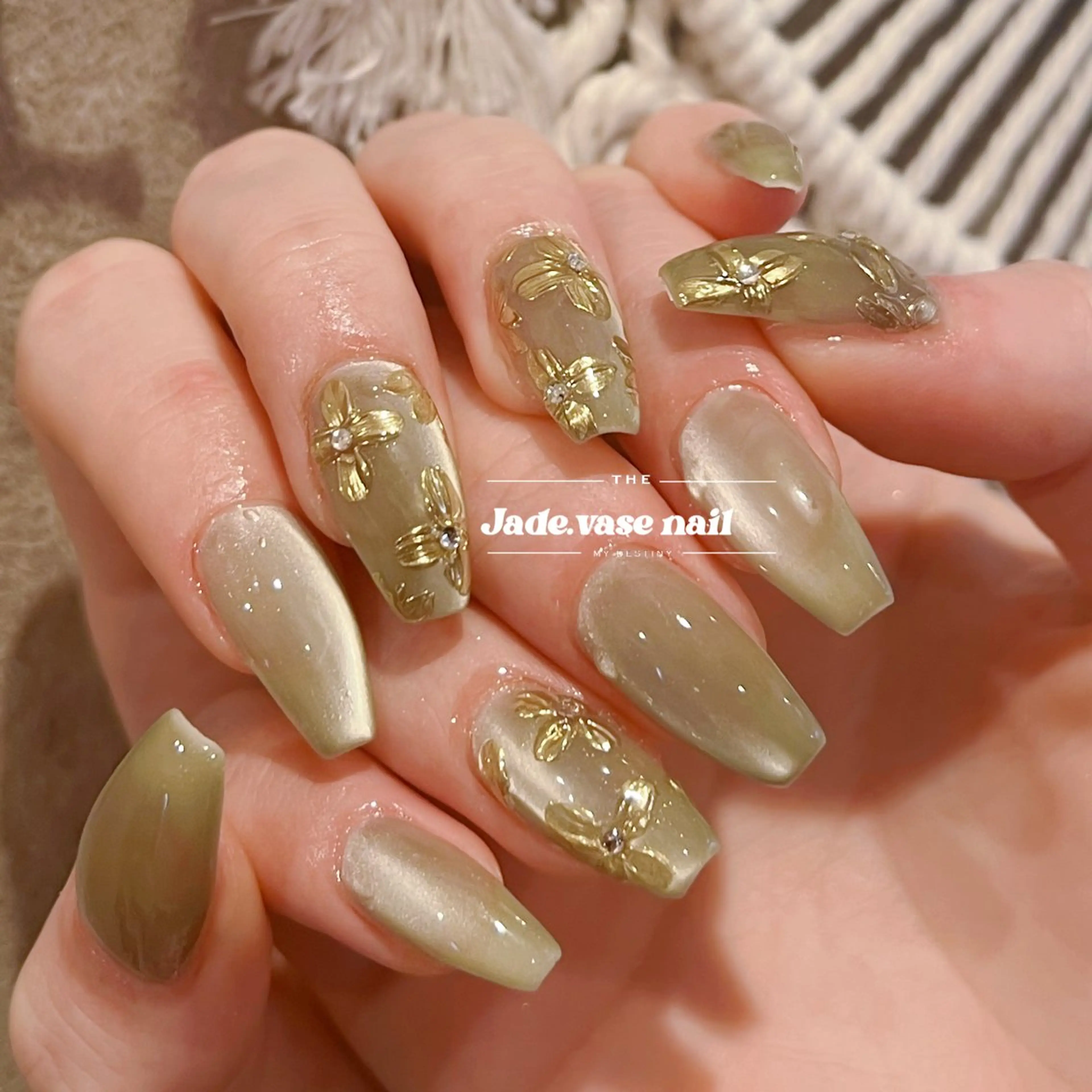 ネイル ハンドネイル ハンドケア ✰Jade.vase 银座のネイルデザイン