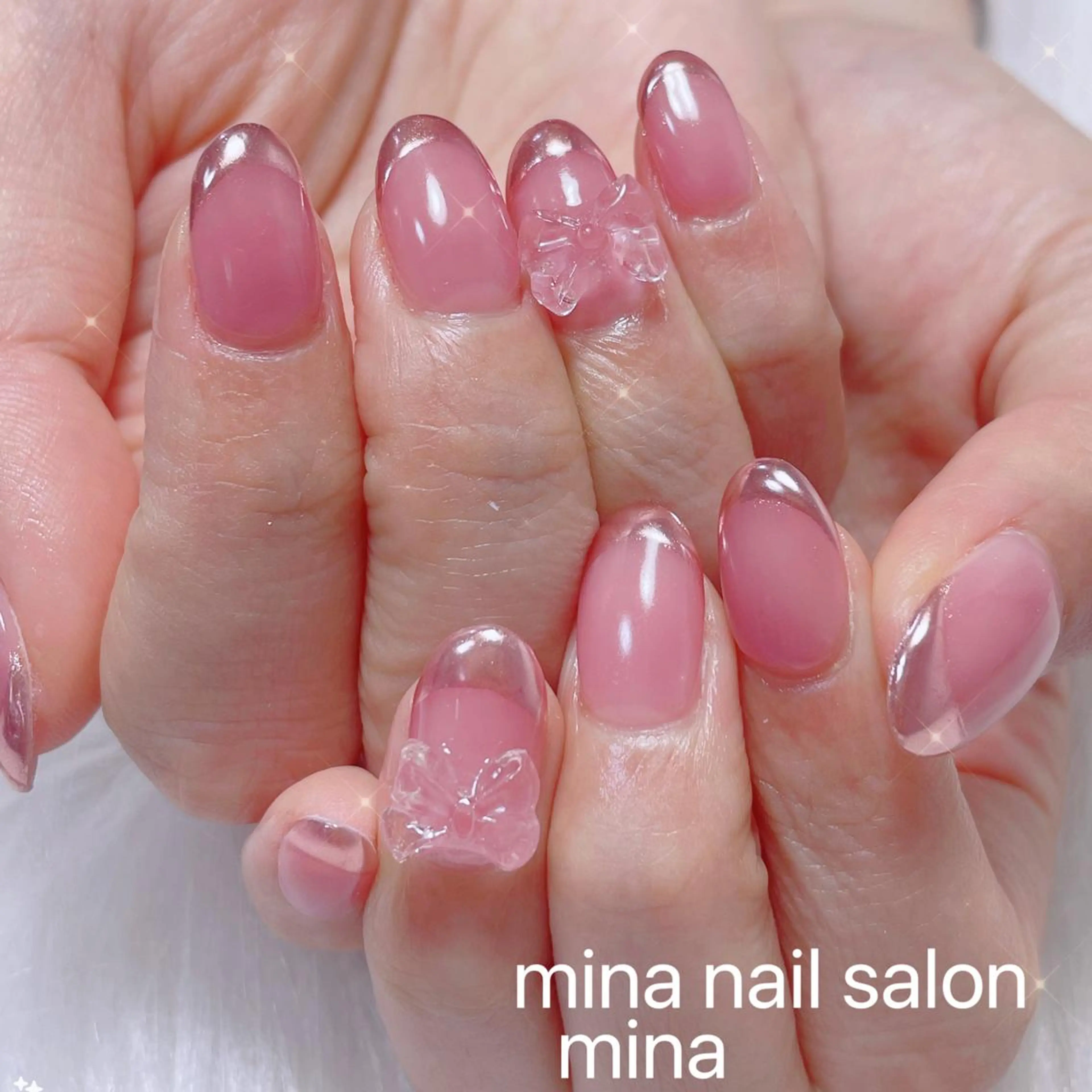 ネイル 🎀ゆうず 𝜗𝜚 ྀིのネイルデザイン