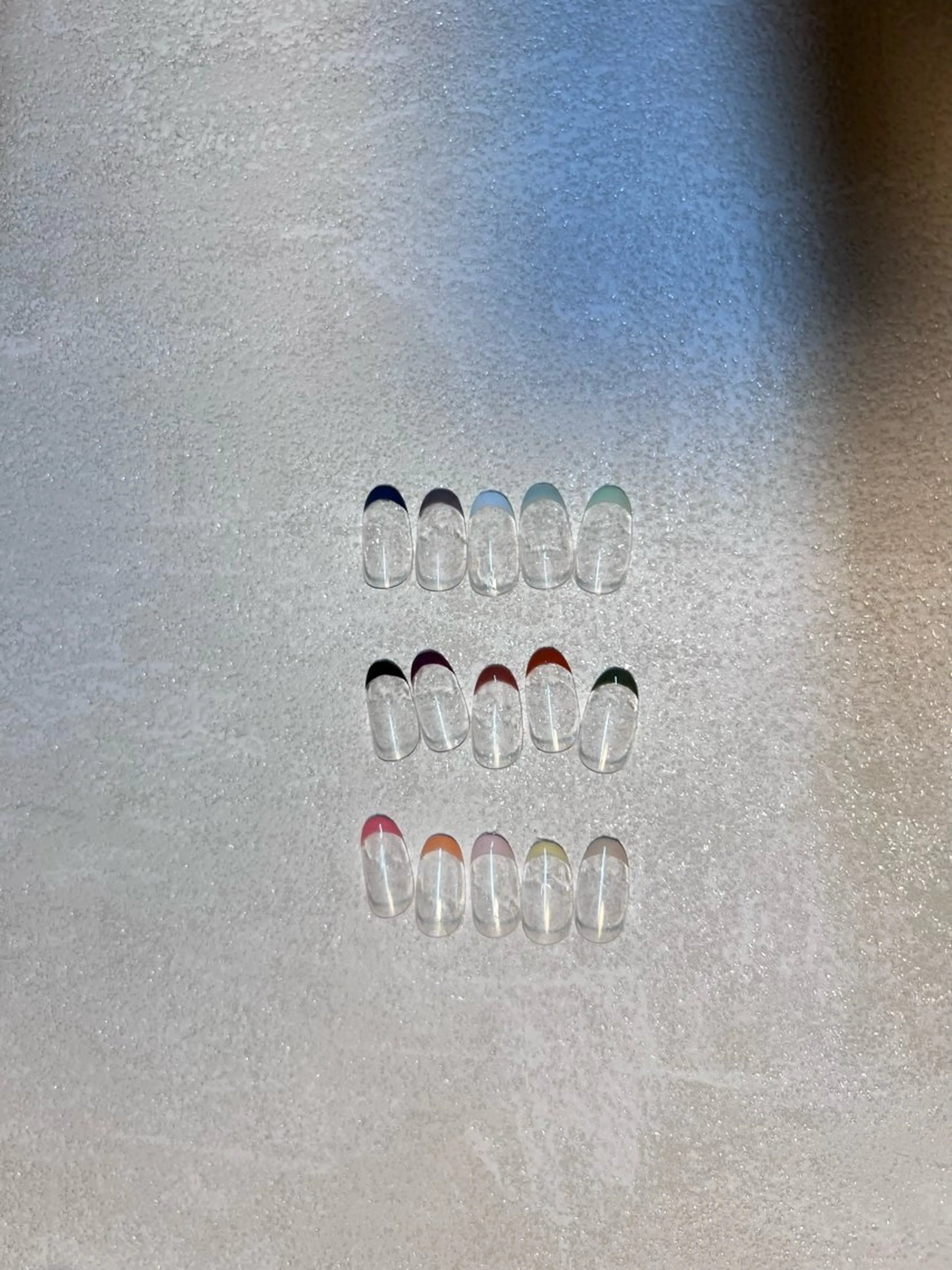 〈オフあり〉ベースクリアフレンチ（長持ちフィルイン）の写真