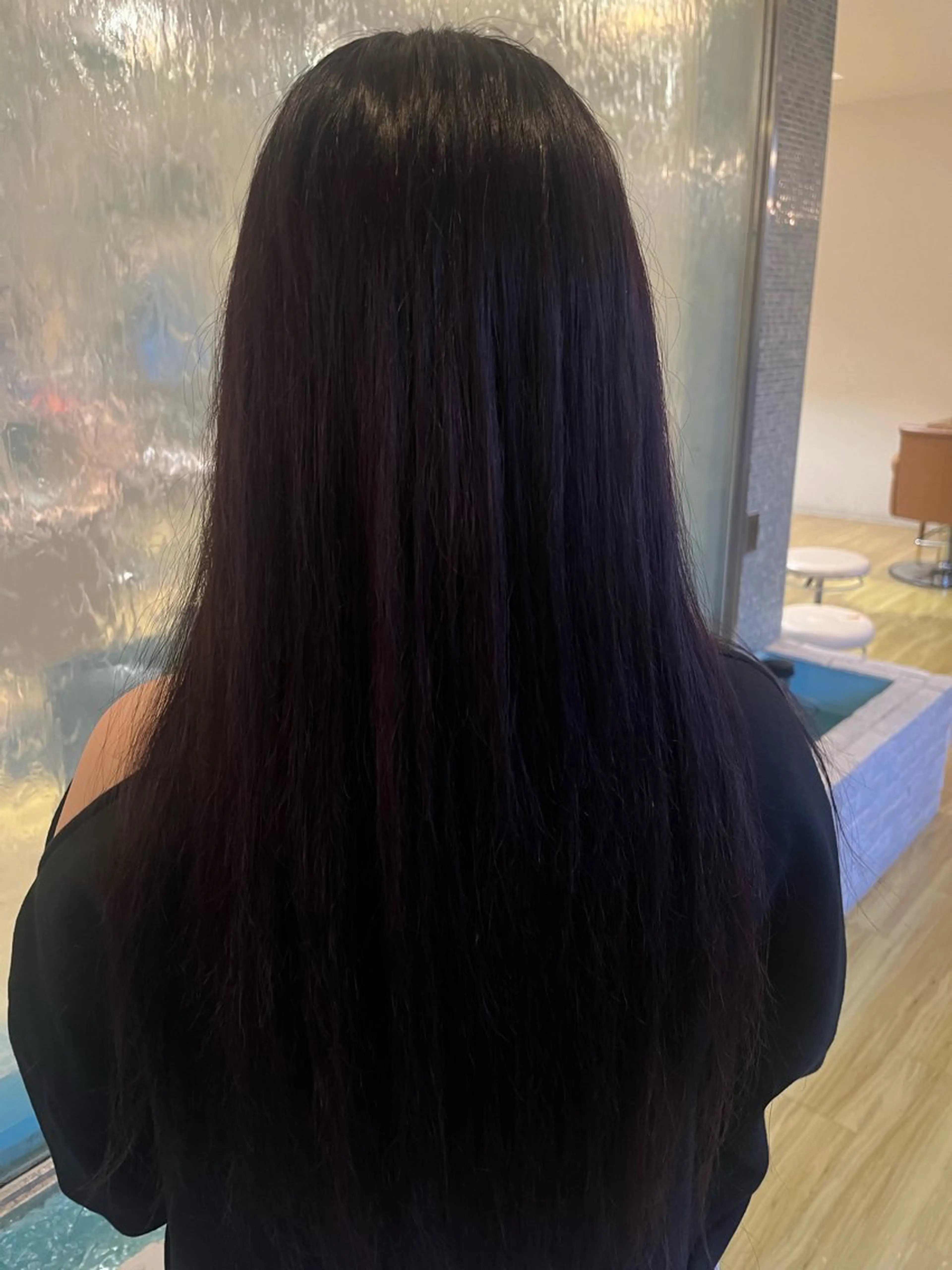 ロング カラー ko koのヘアスタイル