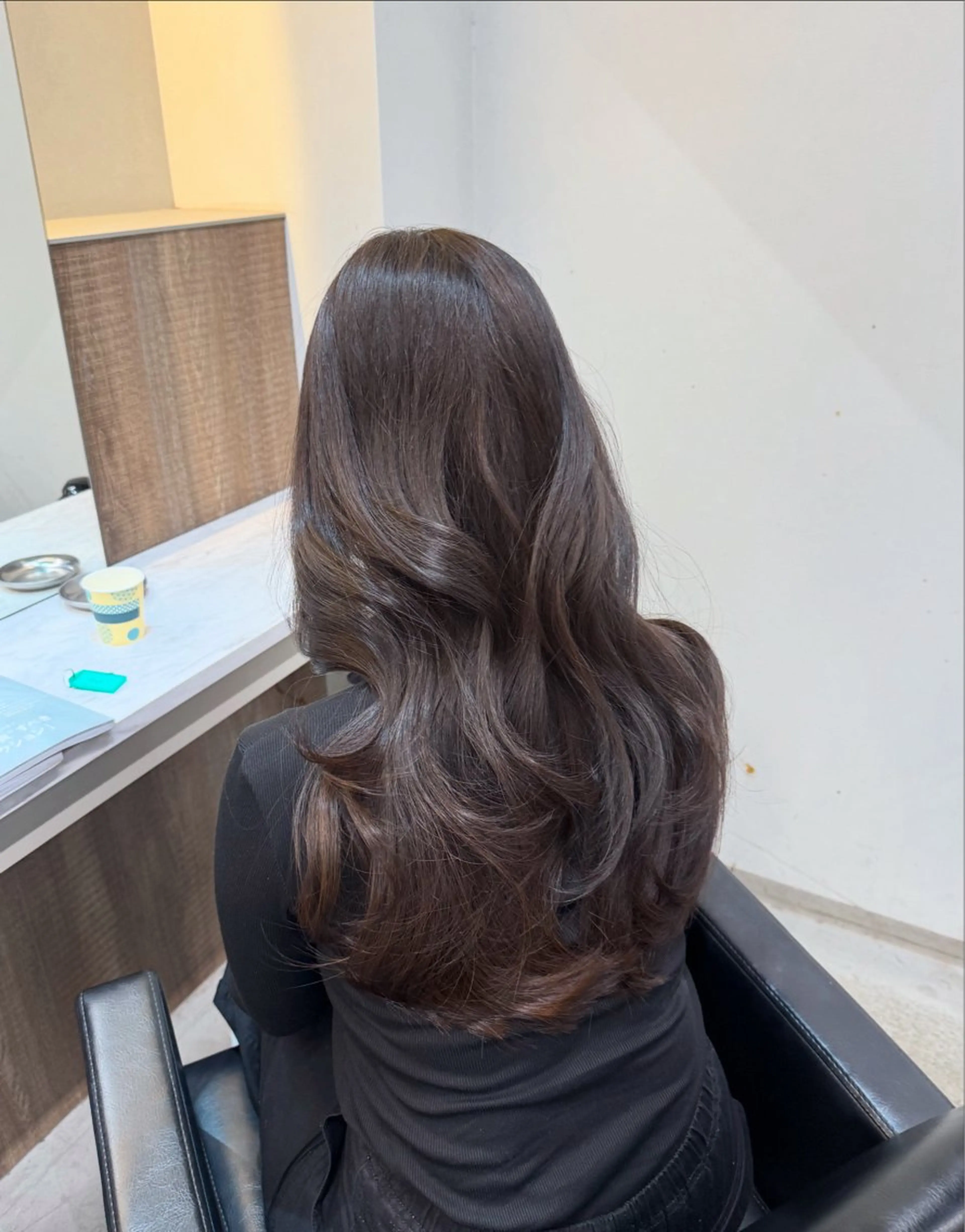 ロング カラー 韓国ヘア🇰🇷 YUKINAのヘアスタイル