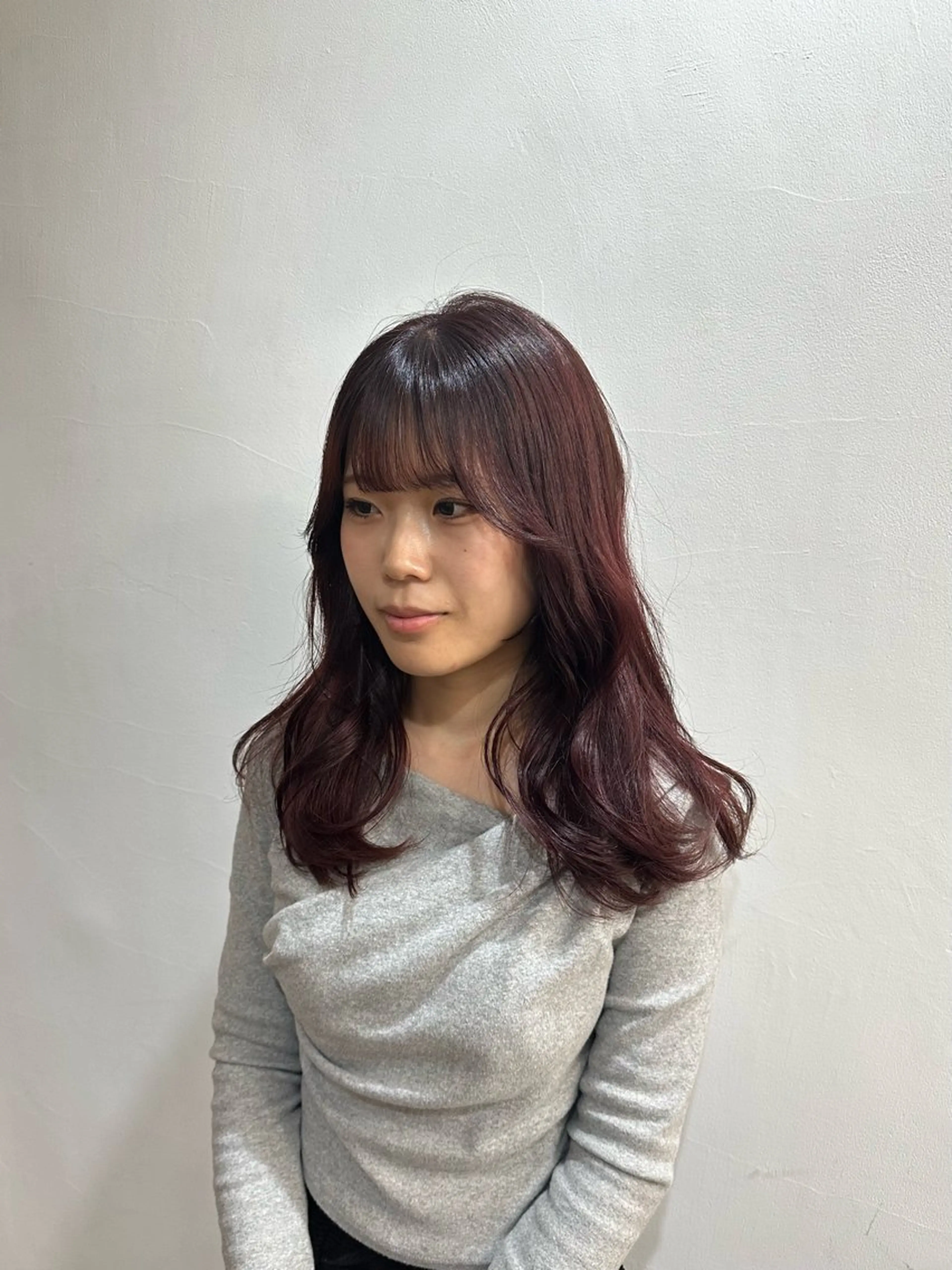 セミロング 縮毛矯正＆髪質改善 特化/ゆいのヘアスタイル