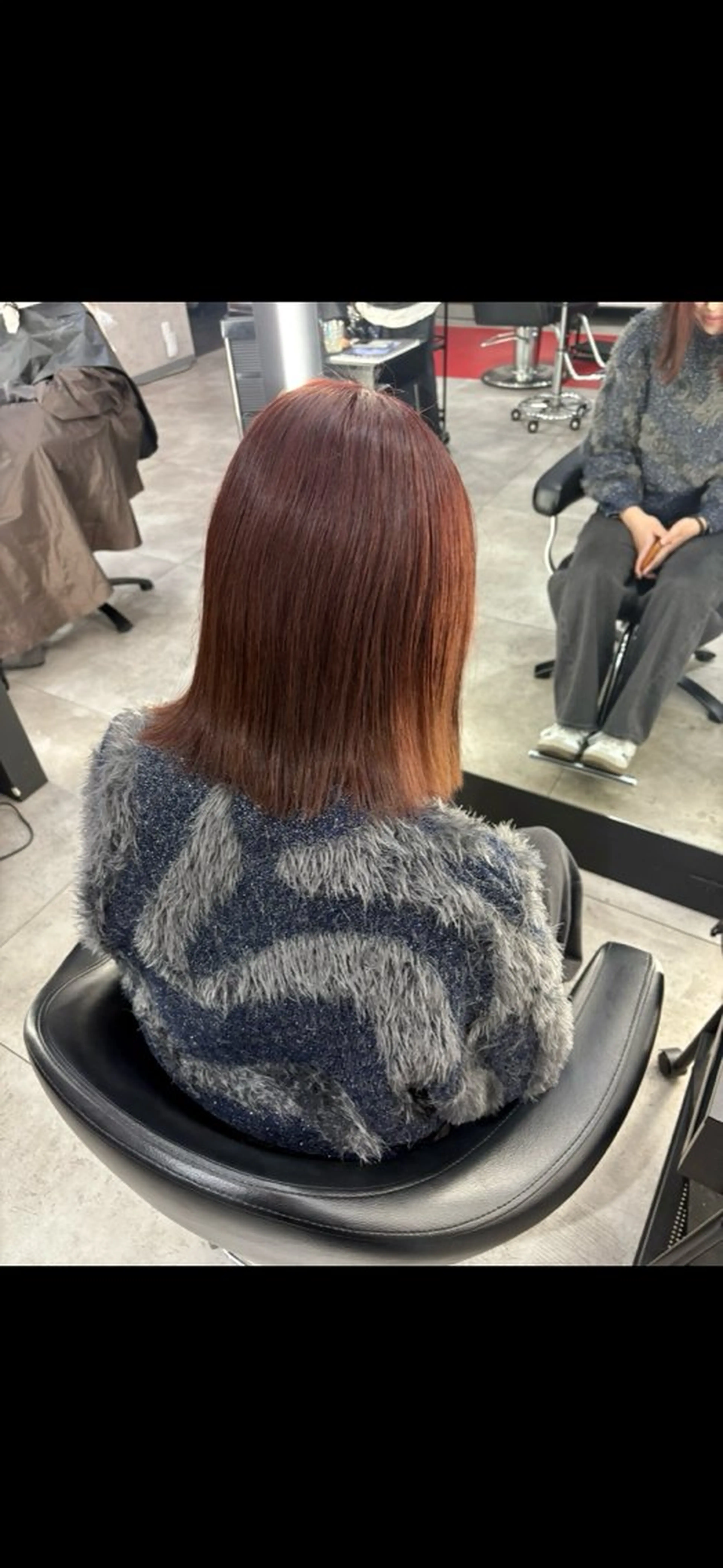 ミディアム カラー ブリーチ ダブルカラー ブリーチなしカラー ヘアカラー 山田 明のヘアスタイル