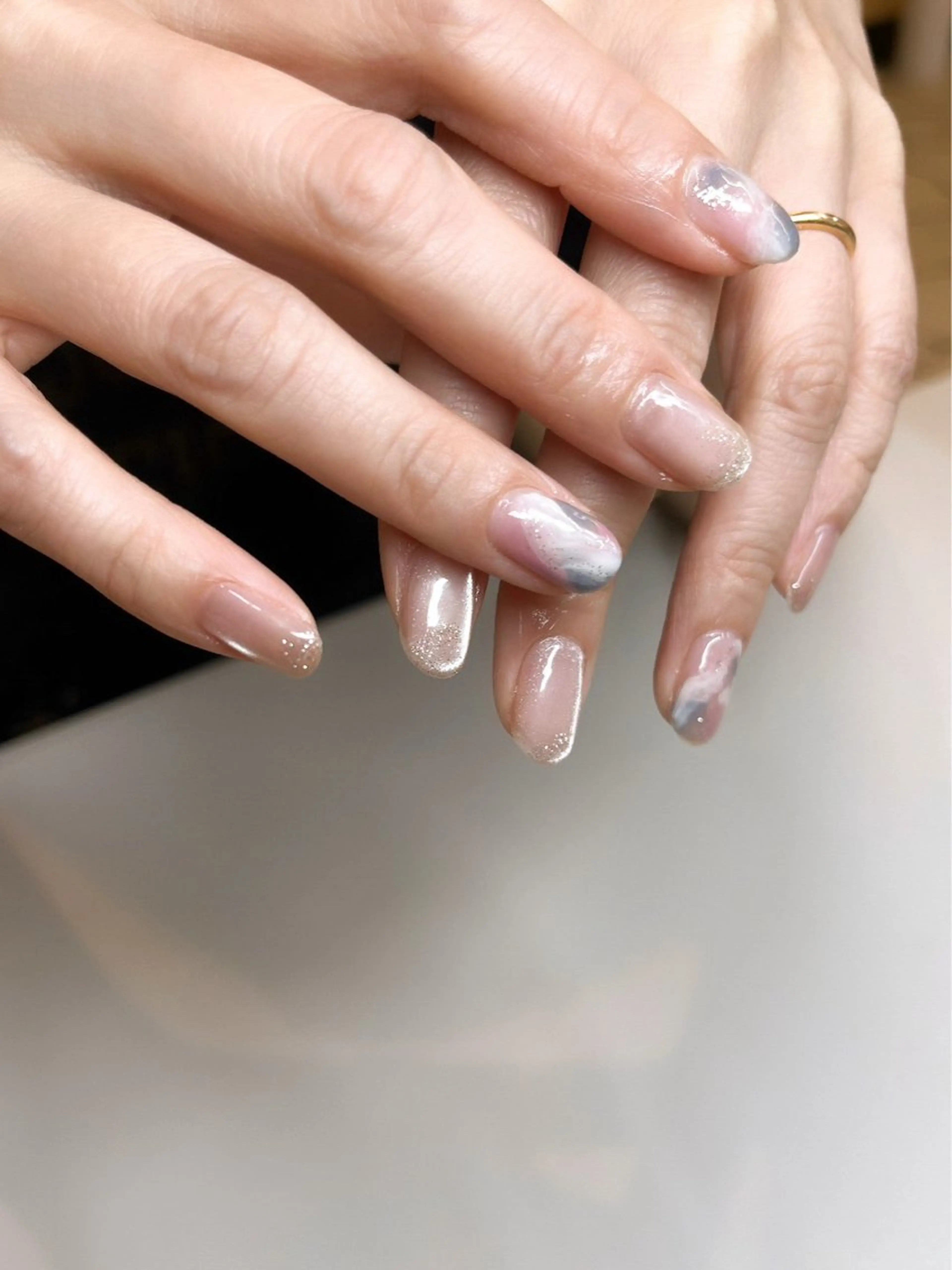 ネイル ニュアンスネイル chipie yuuのネイルデザイン