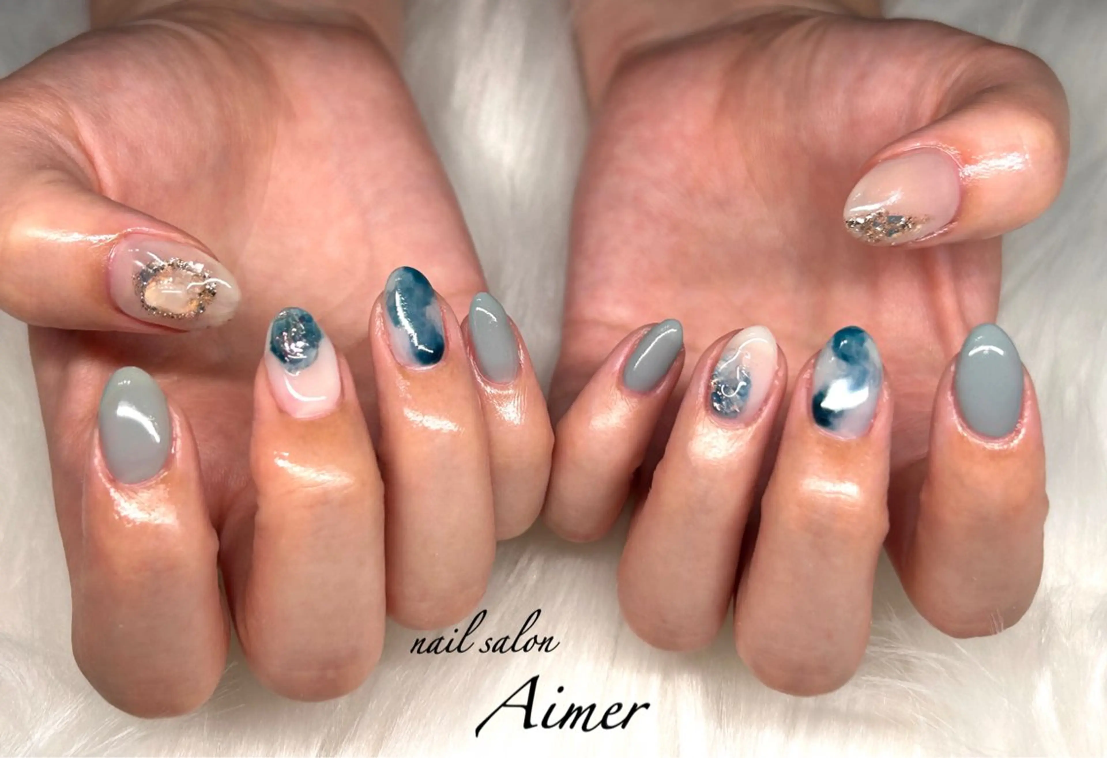 ネイル ハンドネイル nail salon Aimerのネイルデザイン