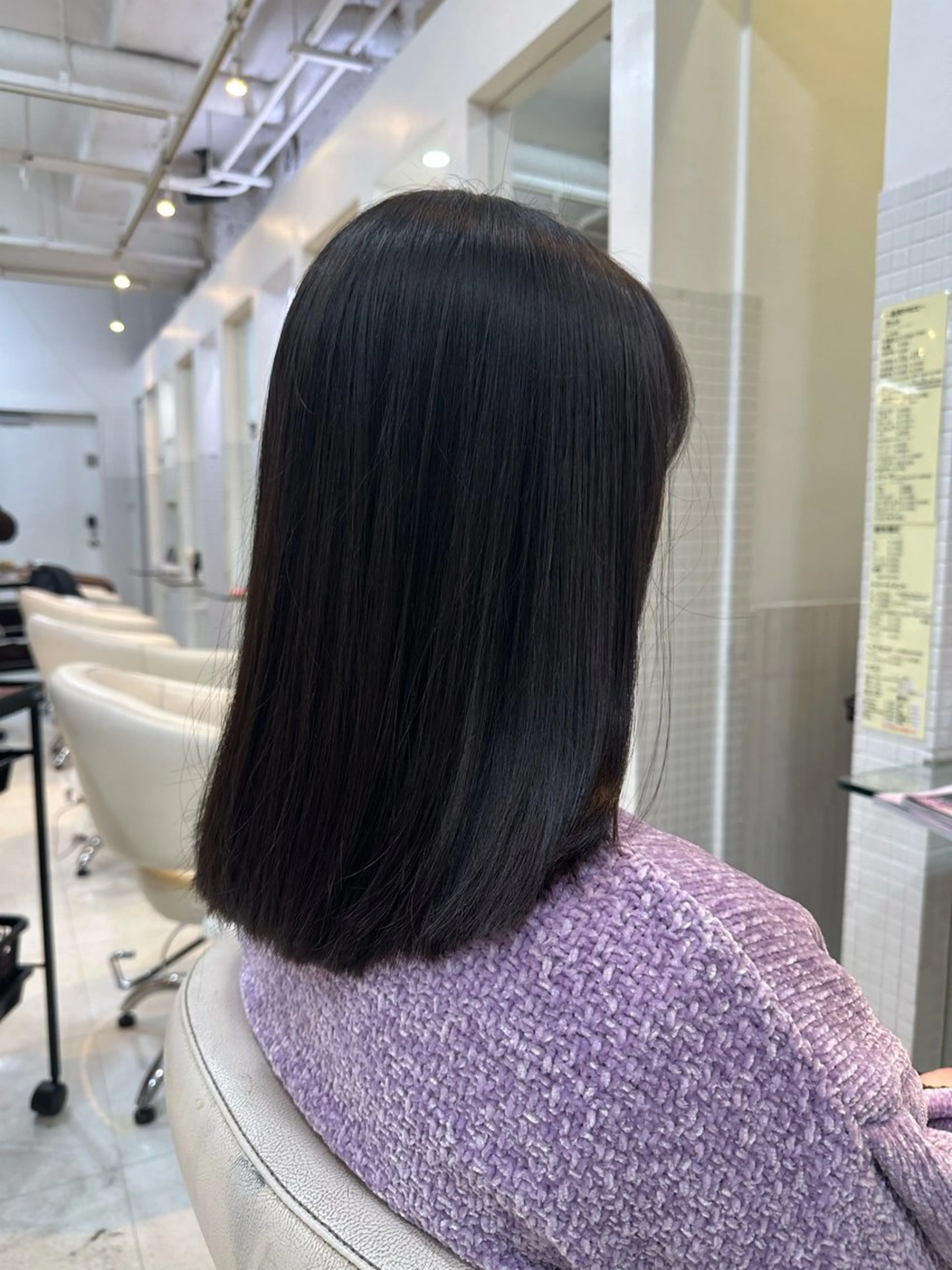 ミディアム 奥田 七都海のヘアスタイル