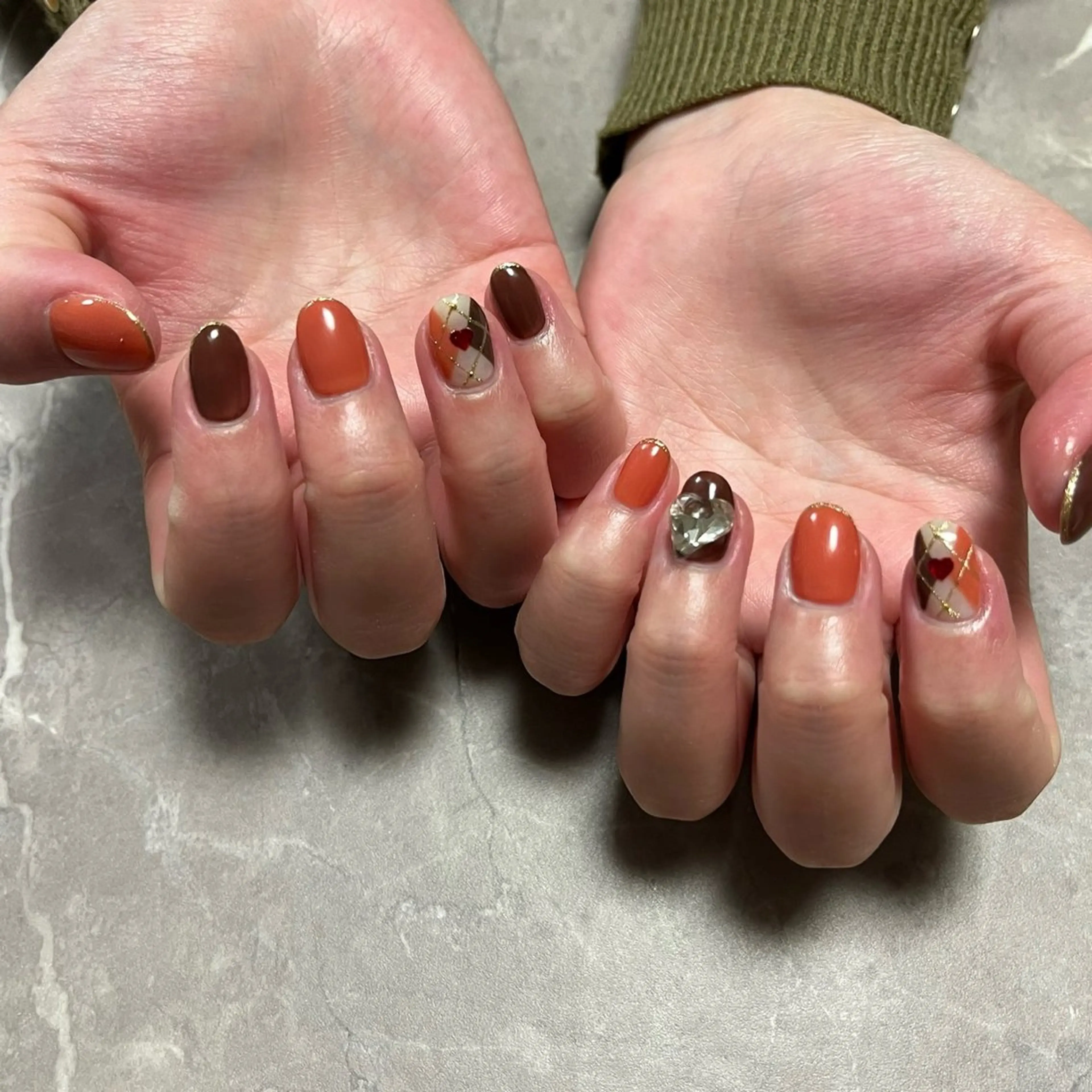 ネイル 冬ネイル Lulea nailのネイルデザイン