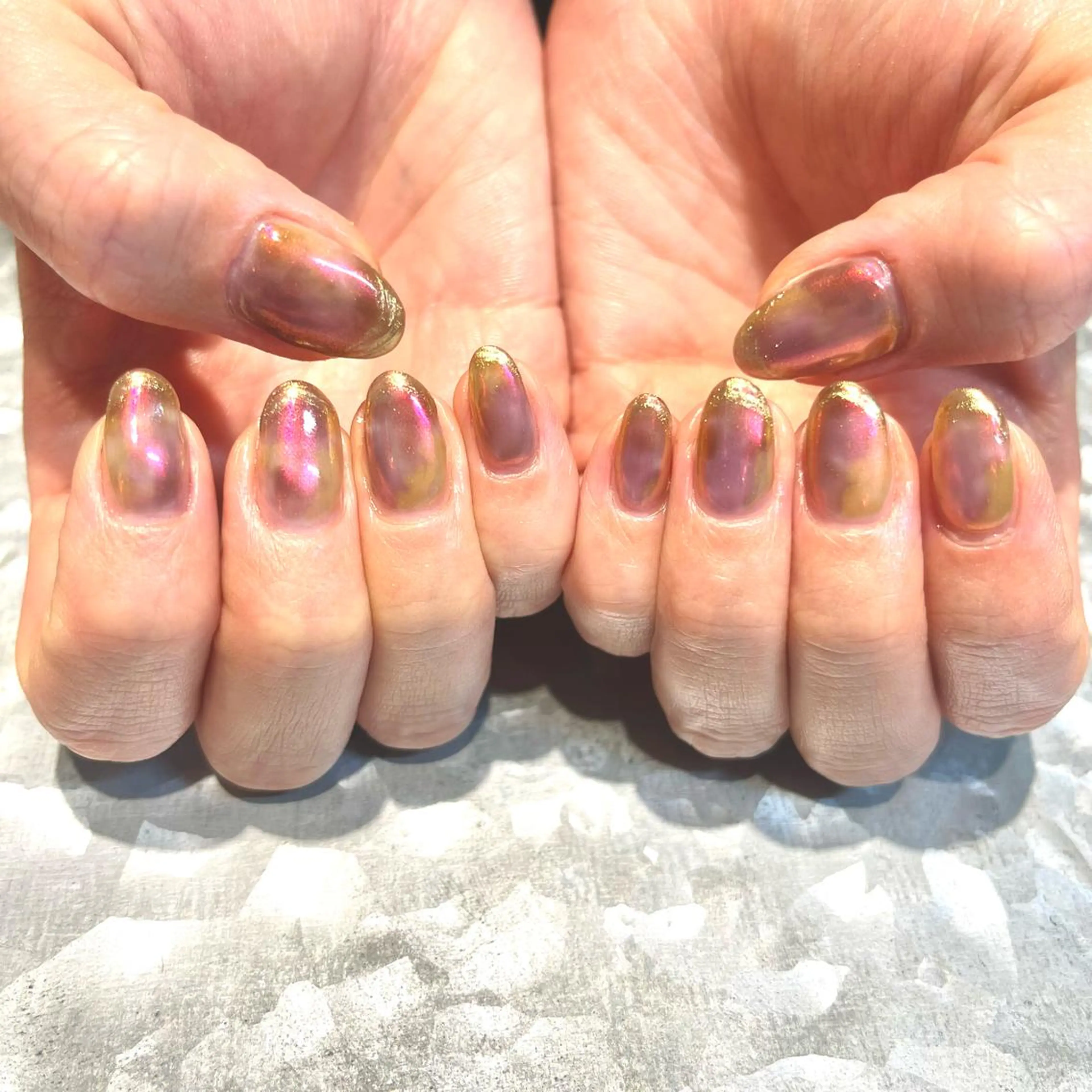ネイル ニュアンスネイル TRAM-nail moriizumiのネイルデザイン