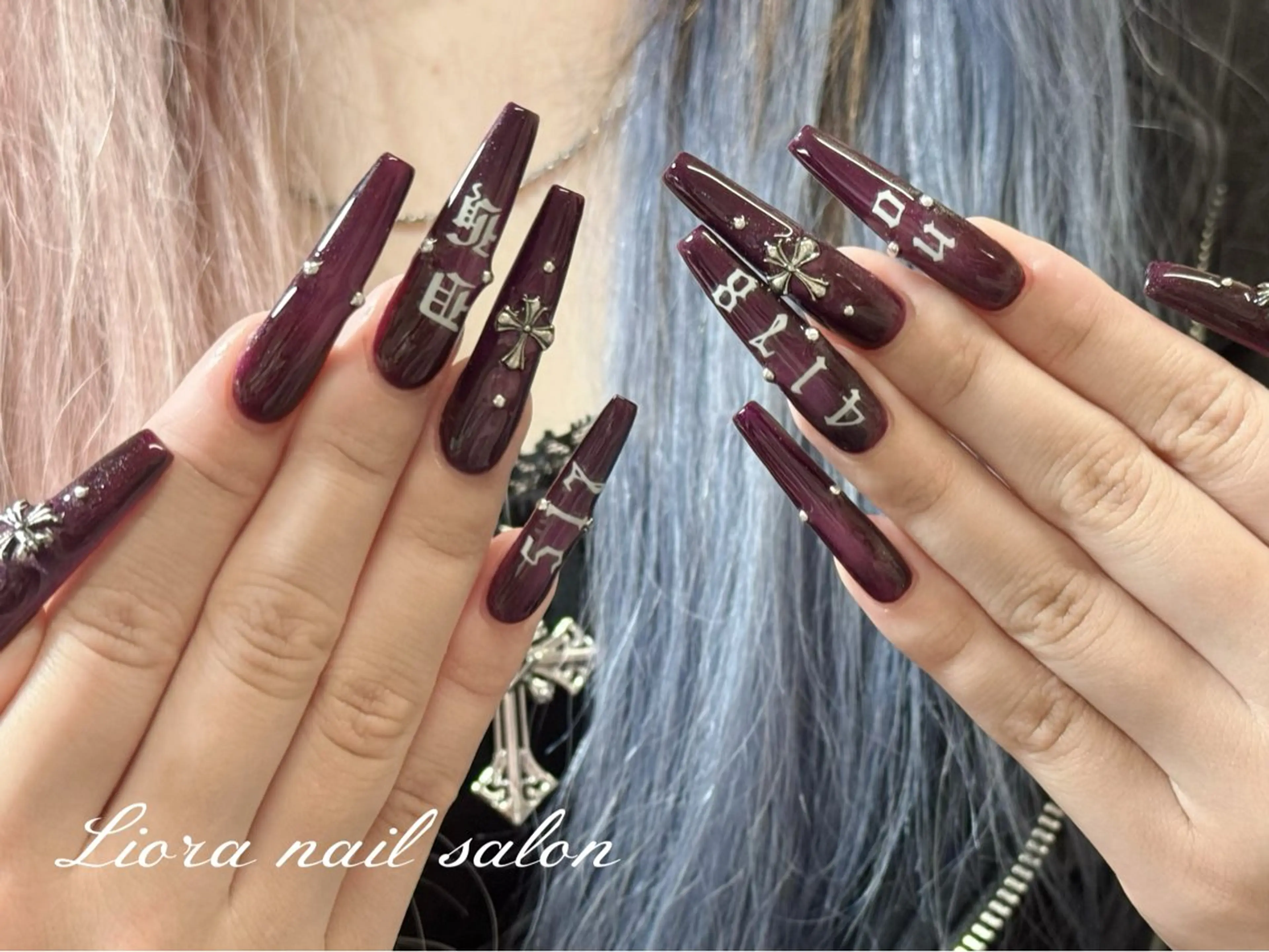 ネイル チークネイル フットネイル フレンチネイル ジェルネイル ガーリー ハンドネイル Liora nail スカルプ専門店のネイルデザイン