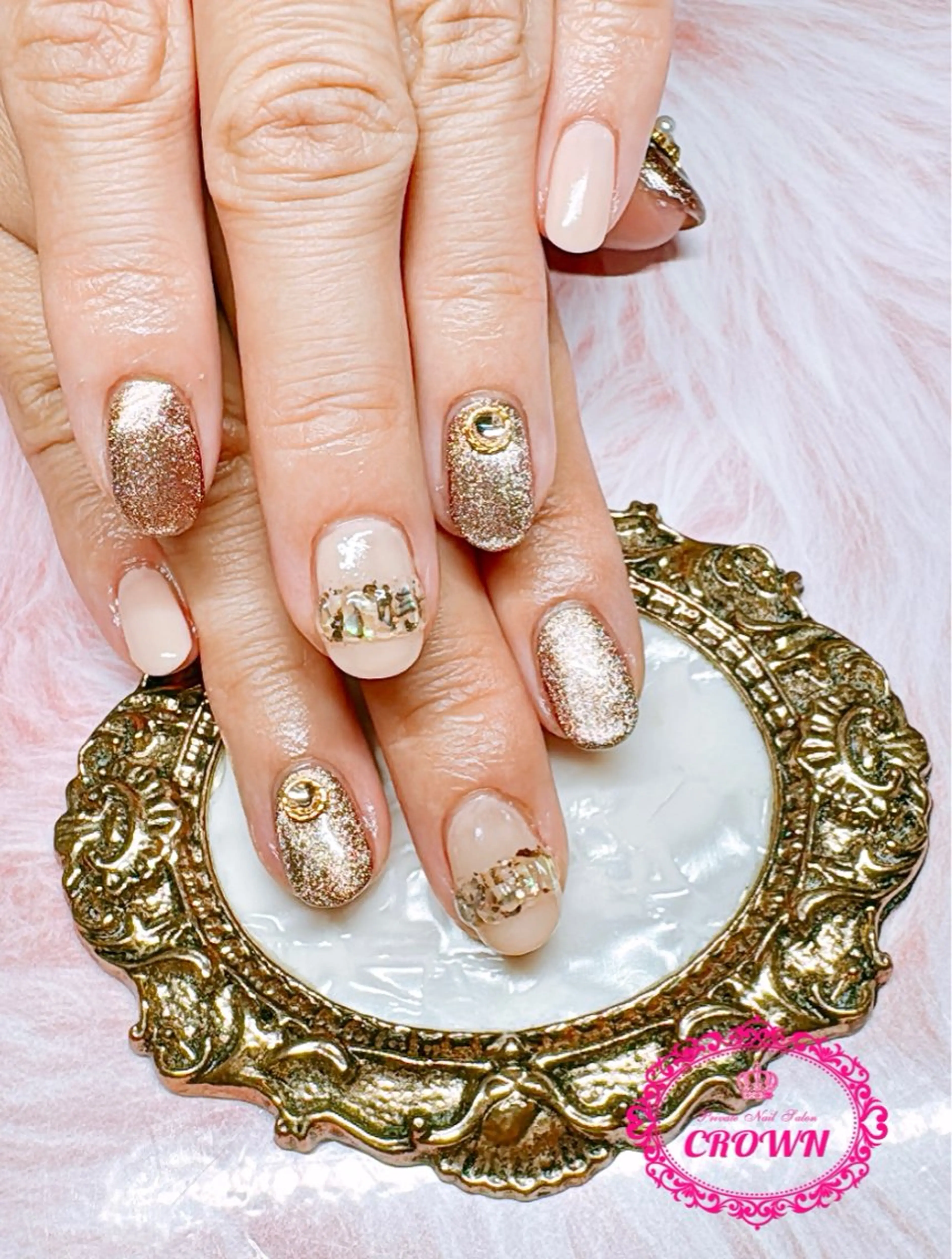ネイル CROWN プライベートサロンのネイルデザイン