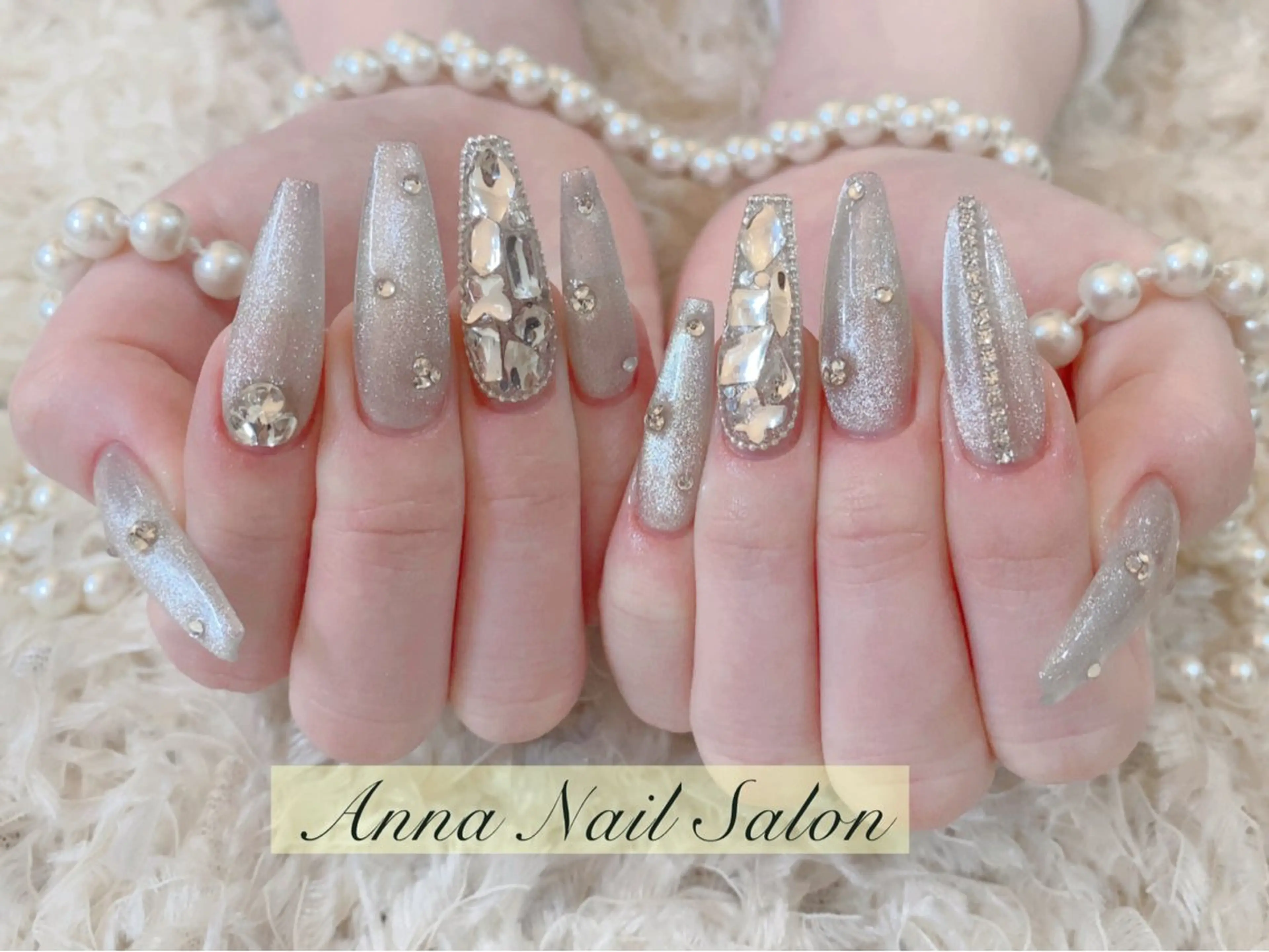 ネイル ハンドネイル 🩵ANNA Nail  🩵のネイルデザイン