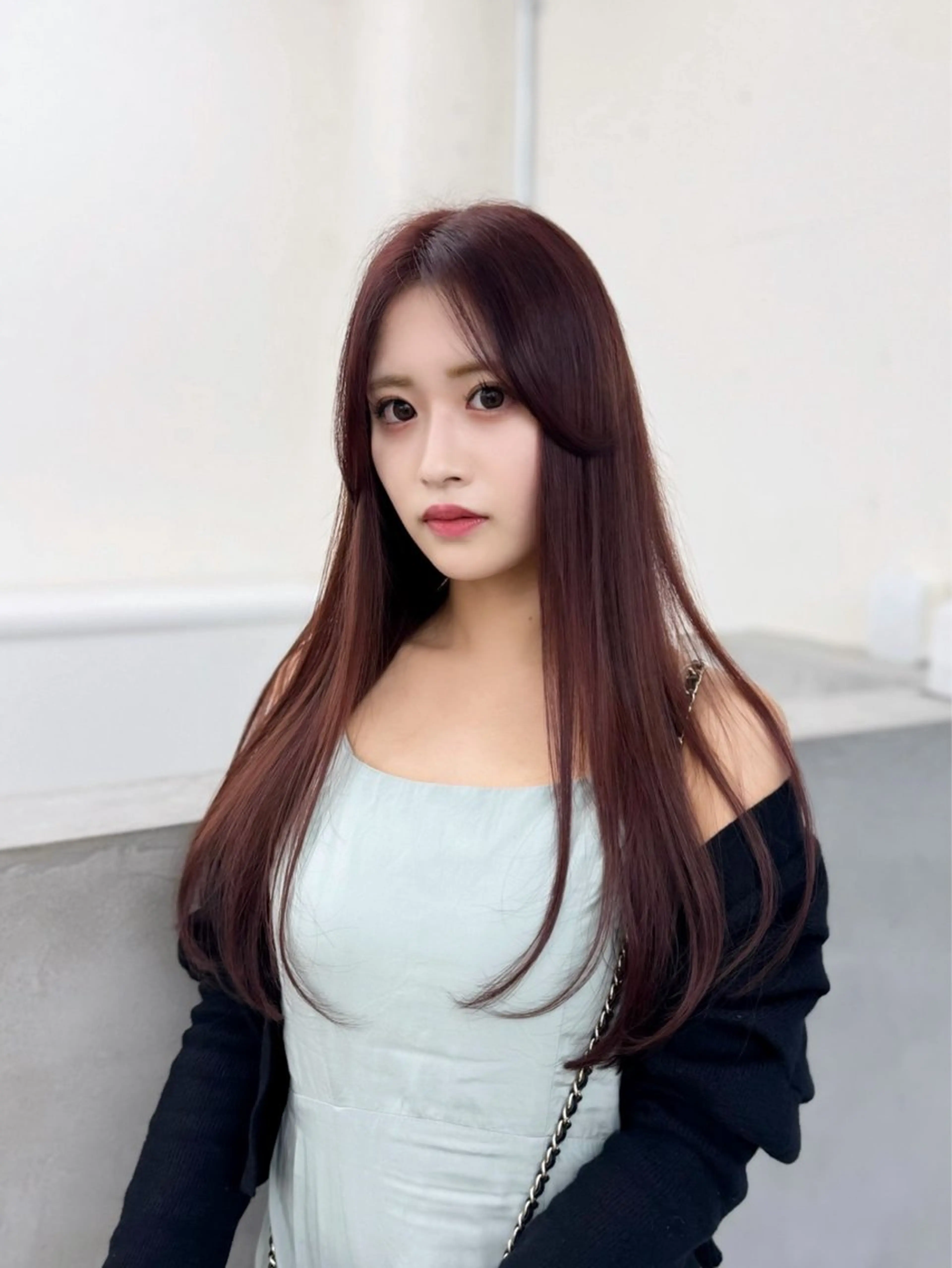 ロング カラー カット ヘアカラー トリートメント 🦋韓国系指名No1 店長/圓山 祐也🦋のヘアスタイル