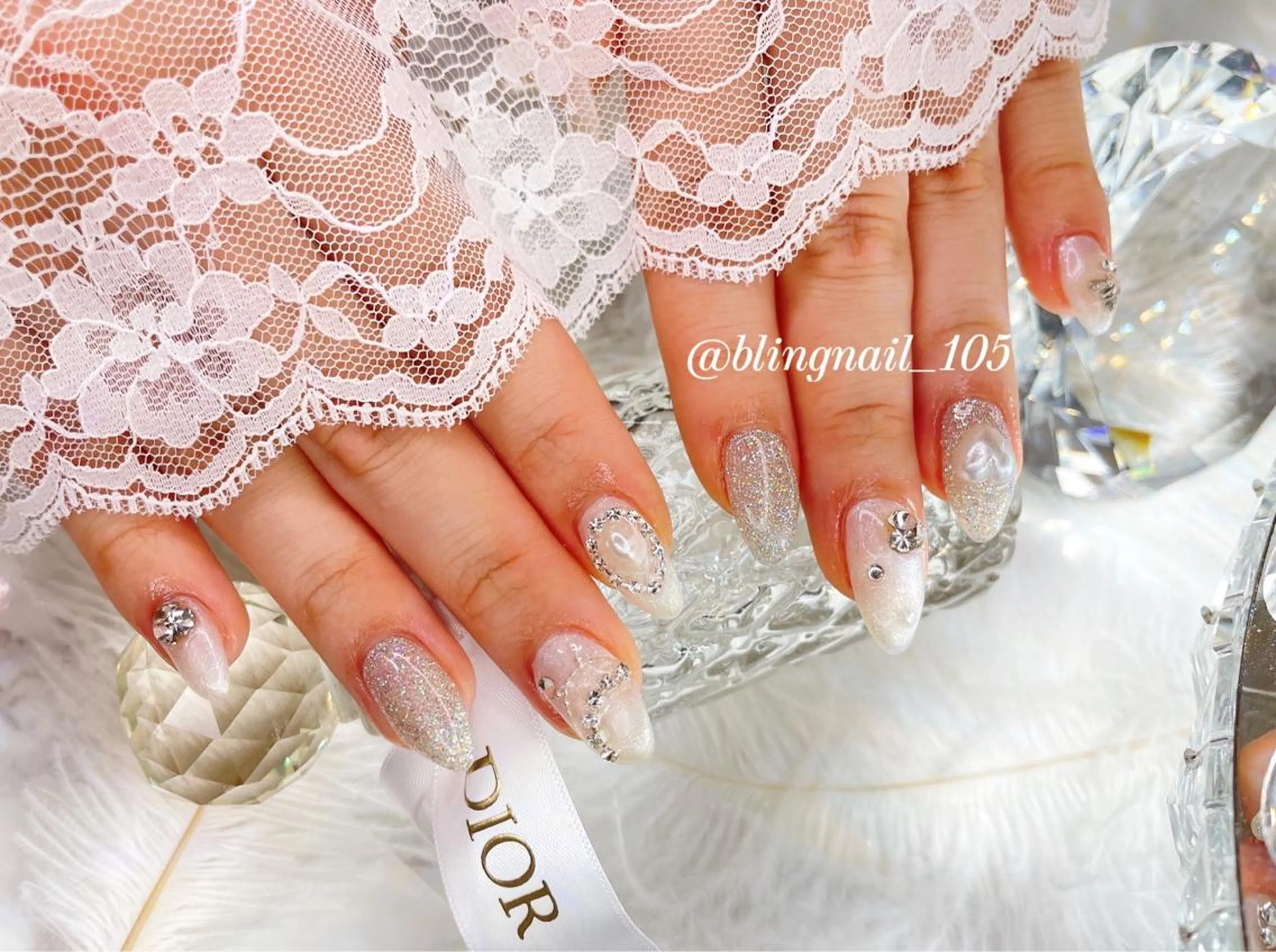 ネイル 23時まで❤︎韓国、 ワンホンネイルのネイルデザイン