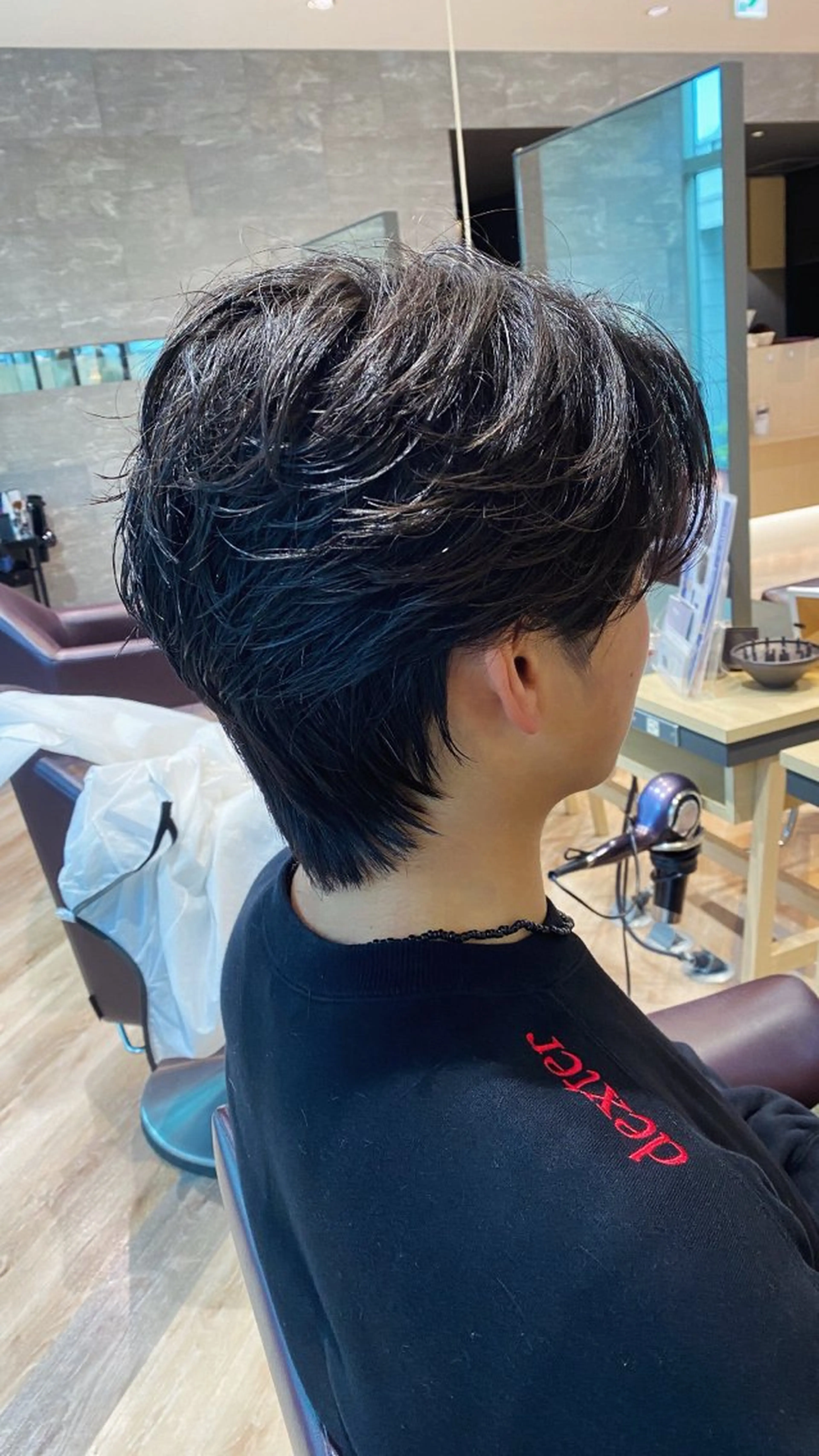 メンズ メンズ特化/フェザー /パーマ/伊勢元のヘアスタイル