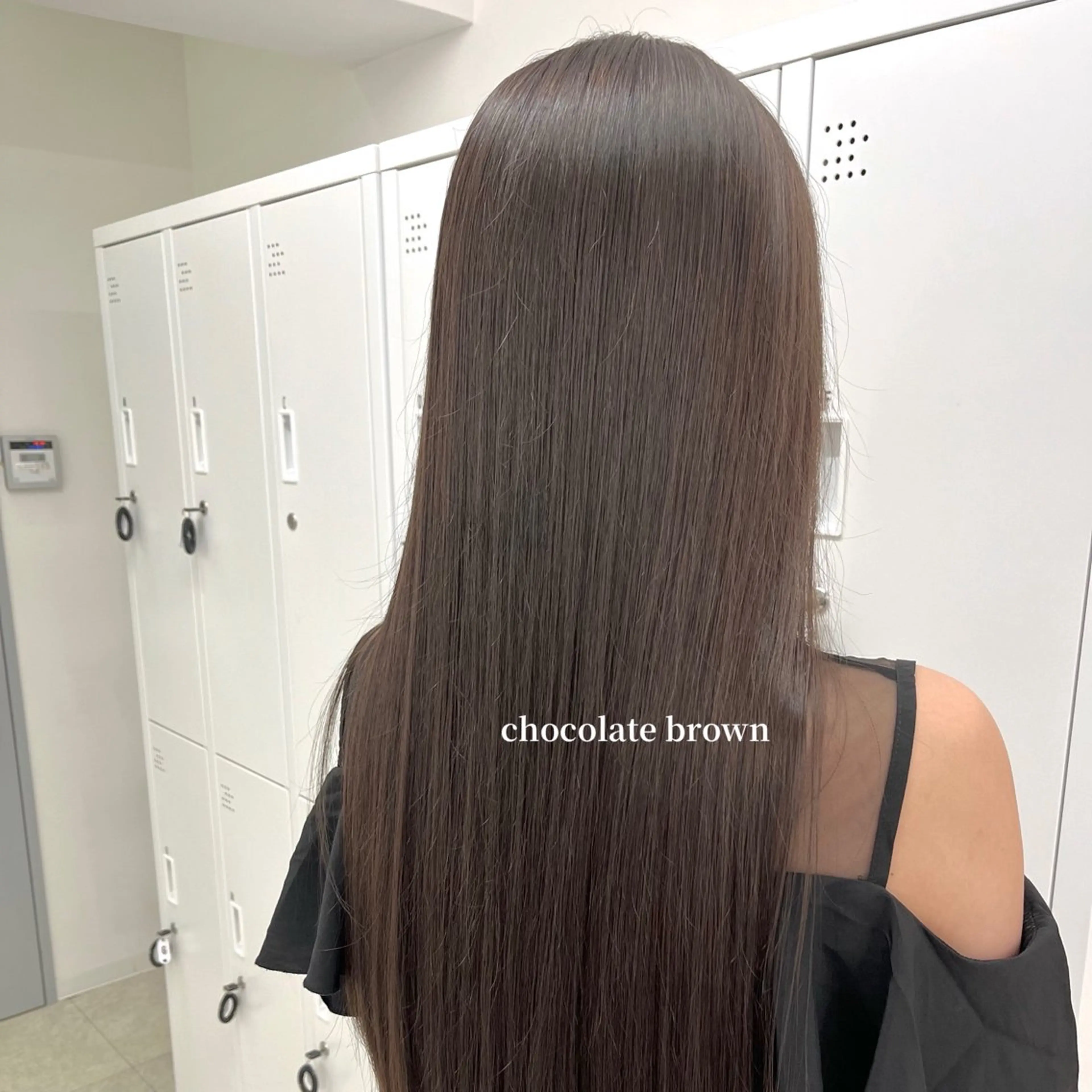 ロング カラー 柔らかオリーブ🌿 HIMARI🌻のヘアスタイル