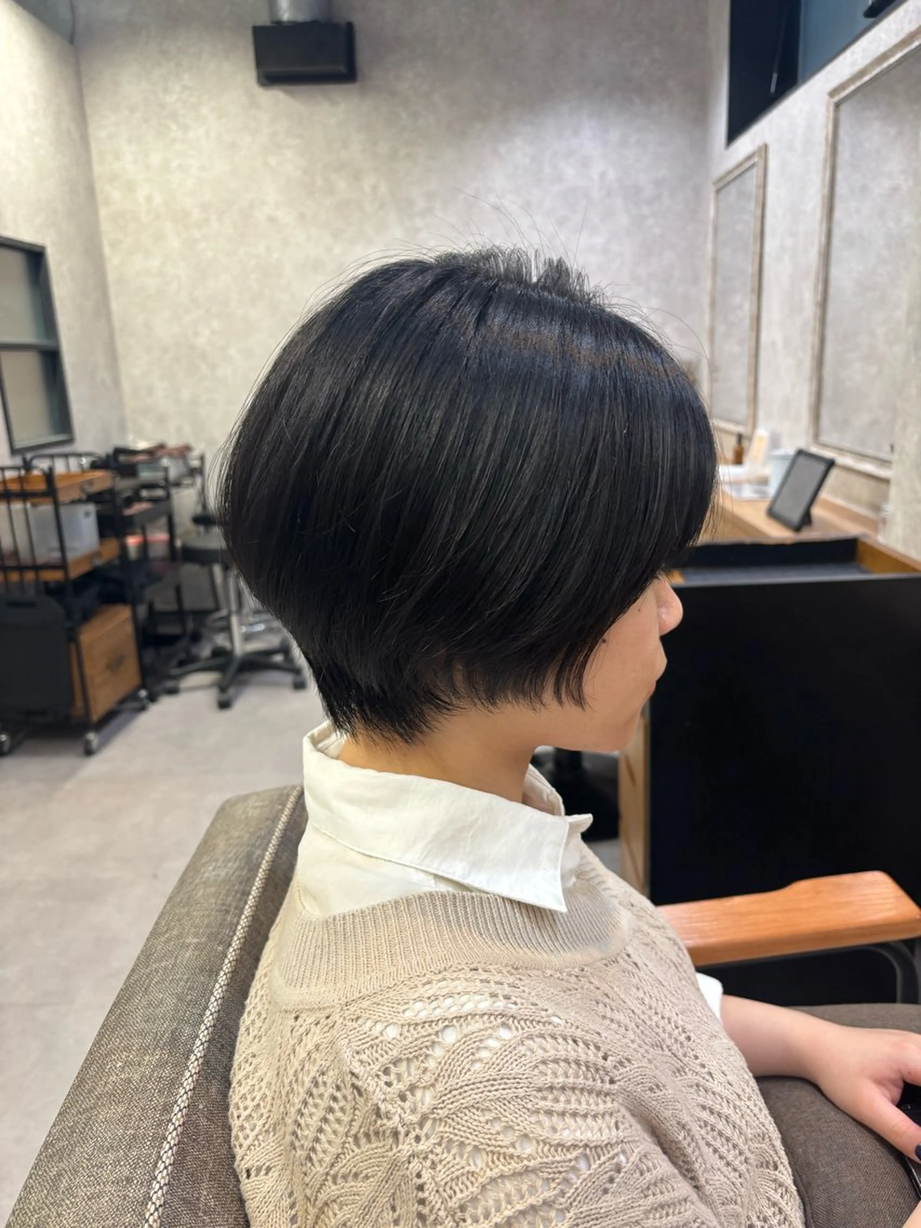 ショート 髪質改善 ショートヘア トリートメント 新越谷/ボブ 店長shoukiのヘアスタイル