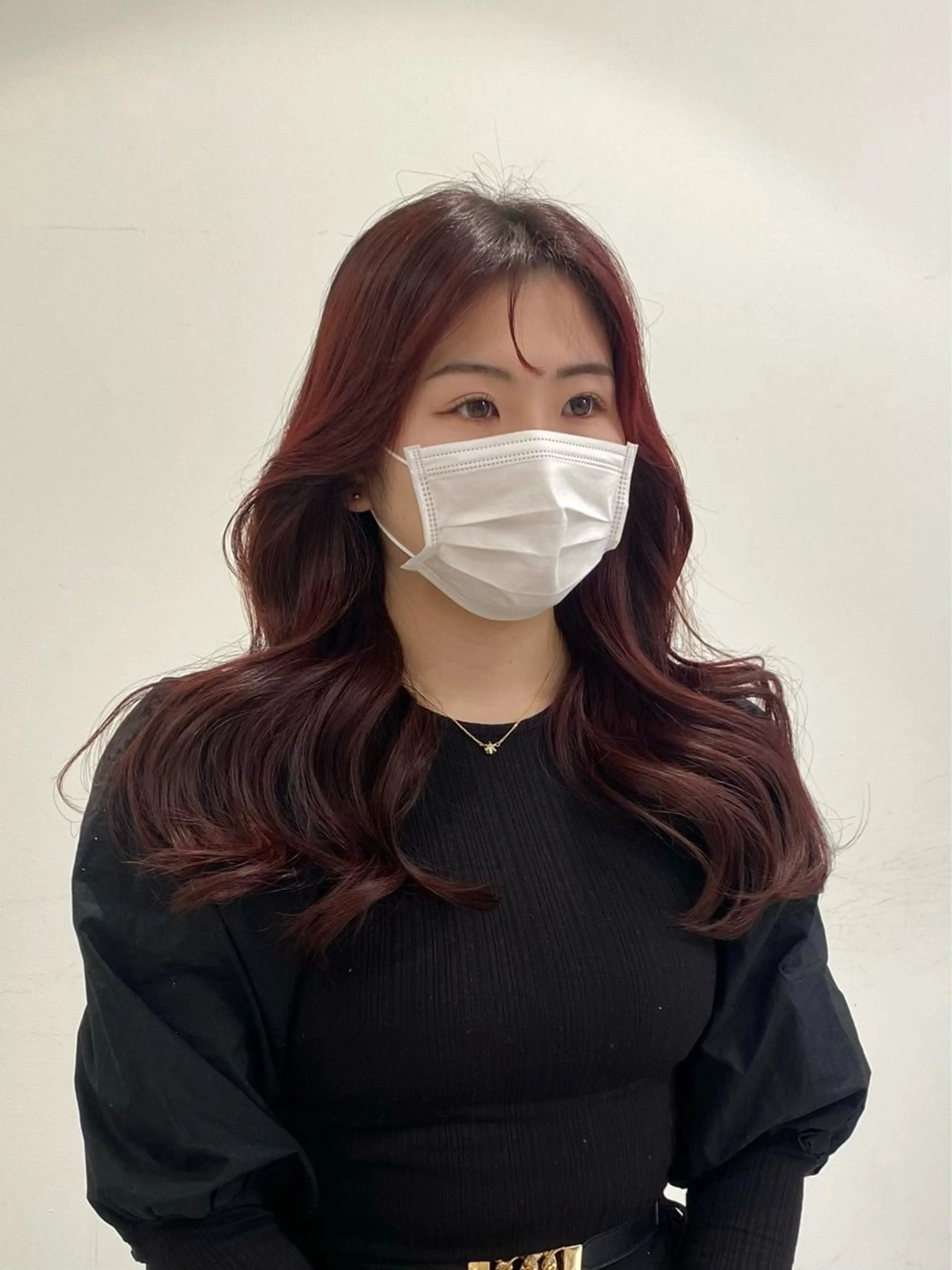 ロング カラー 岡山 愛のヘアスタイル