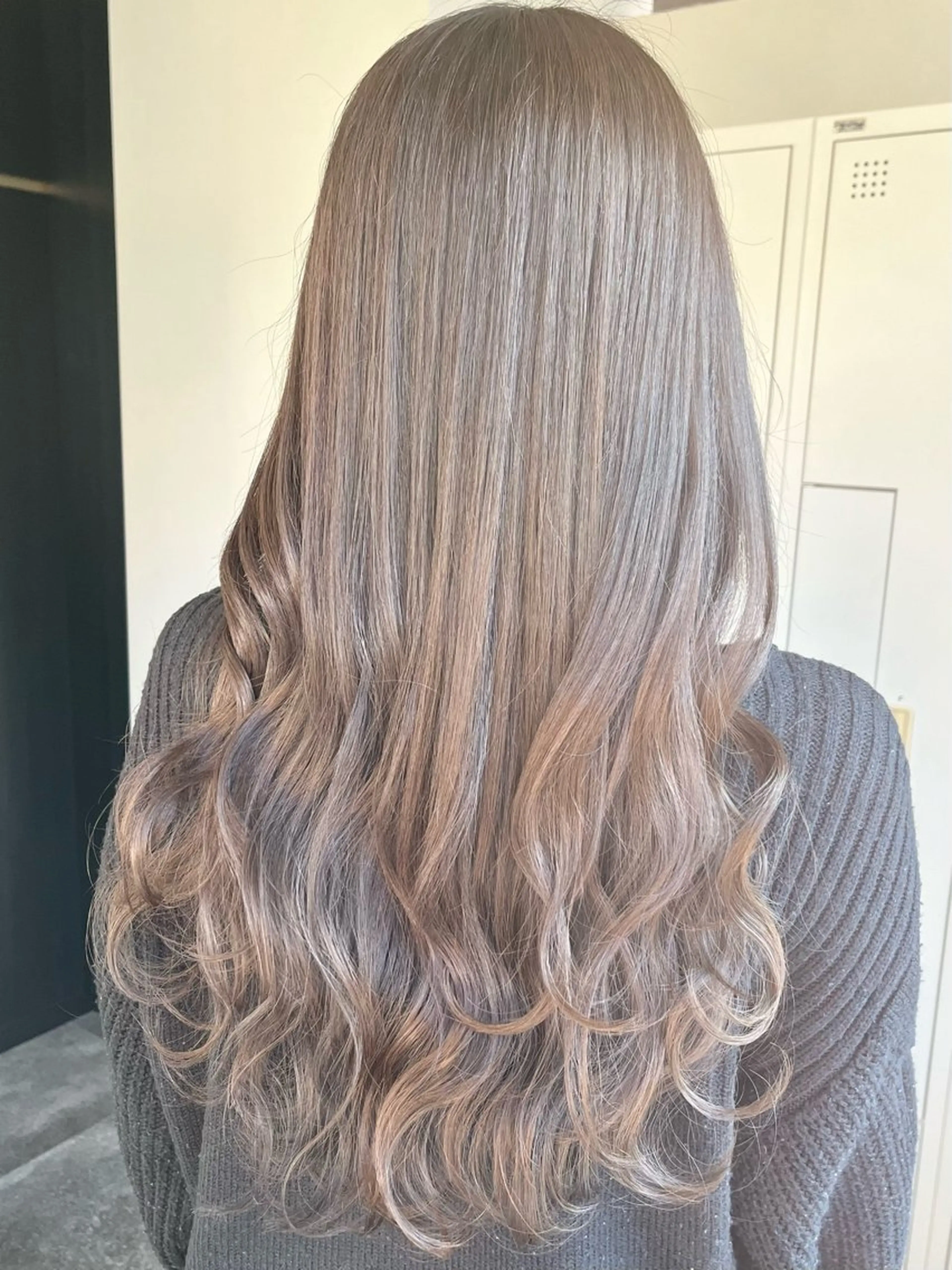 セミロング カラー ハイライトカラー ハイライト ERI ☆のヘアスタイル