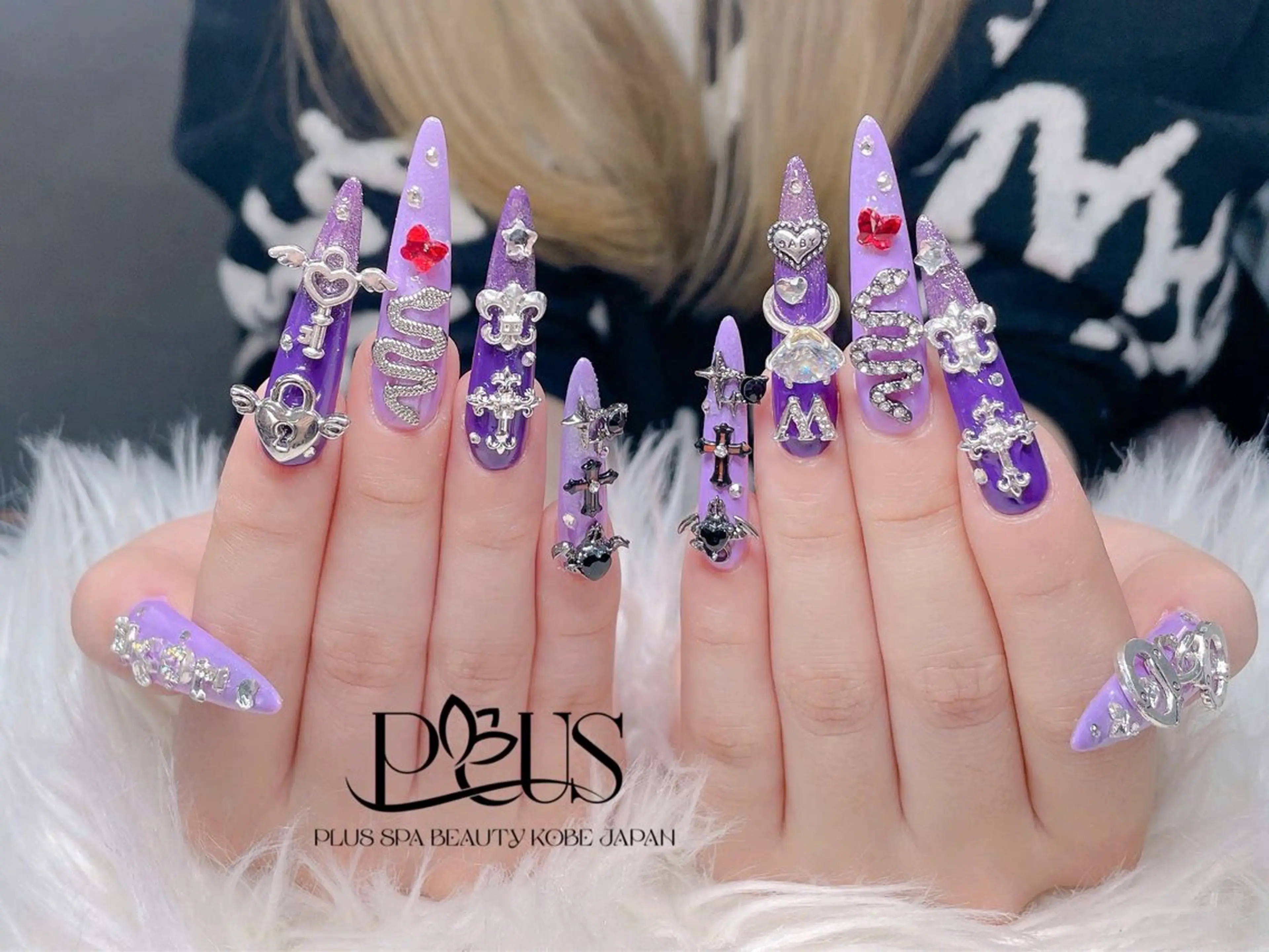 ネイル フレンチネイル 韓国ネイル シンプルネイル ワンホンネイル PLUSSPA ANHのネイルデザイン