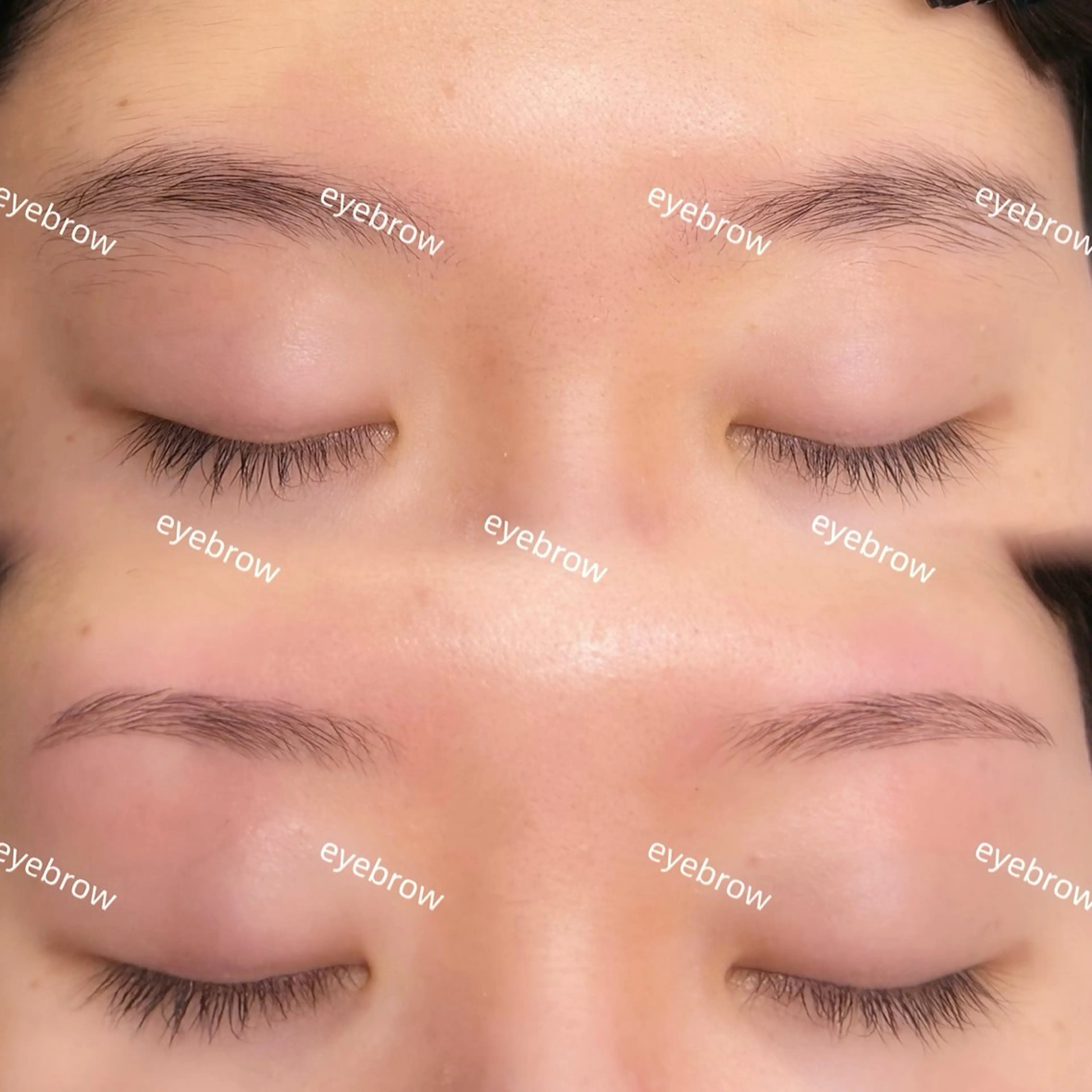 アイブロウ ワックス脱毛 眉カット その他(アイブロウ) 🦋REISA🦋 エクステ×ハイトーンのヘアスタイル