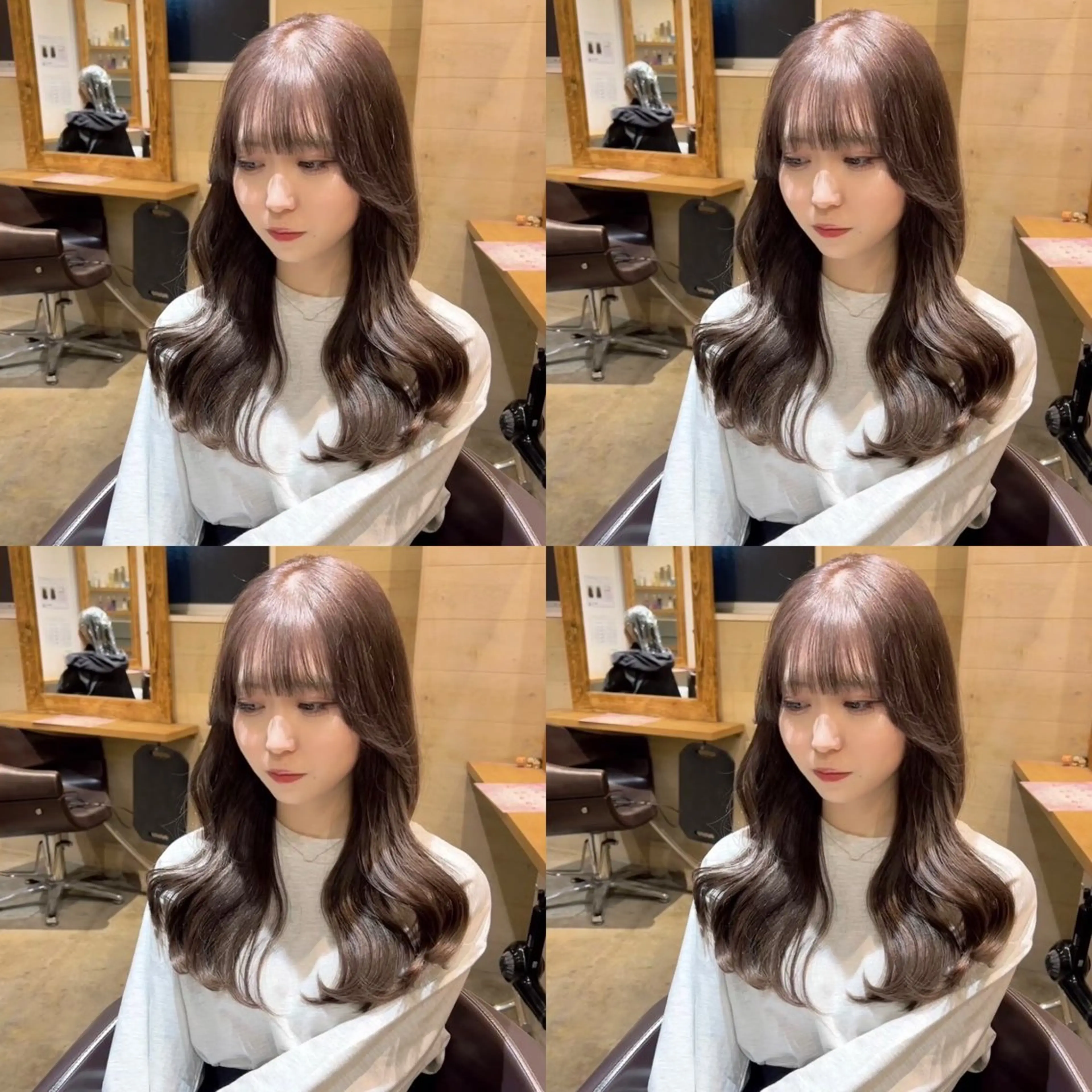 セミロング カラー ✨美髪改善 特化✨ユウヤ🇰🇷のヘアスタイル