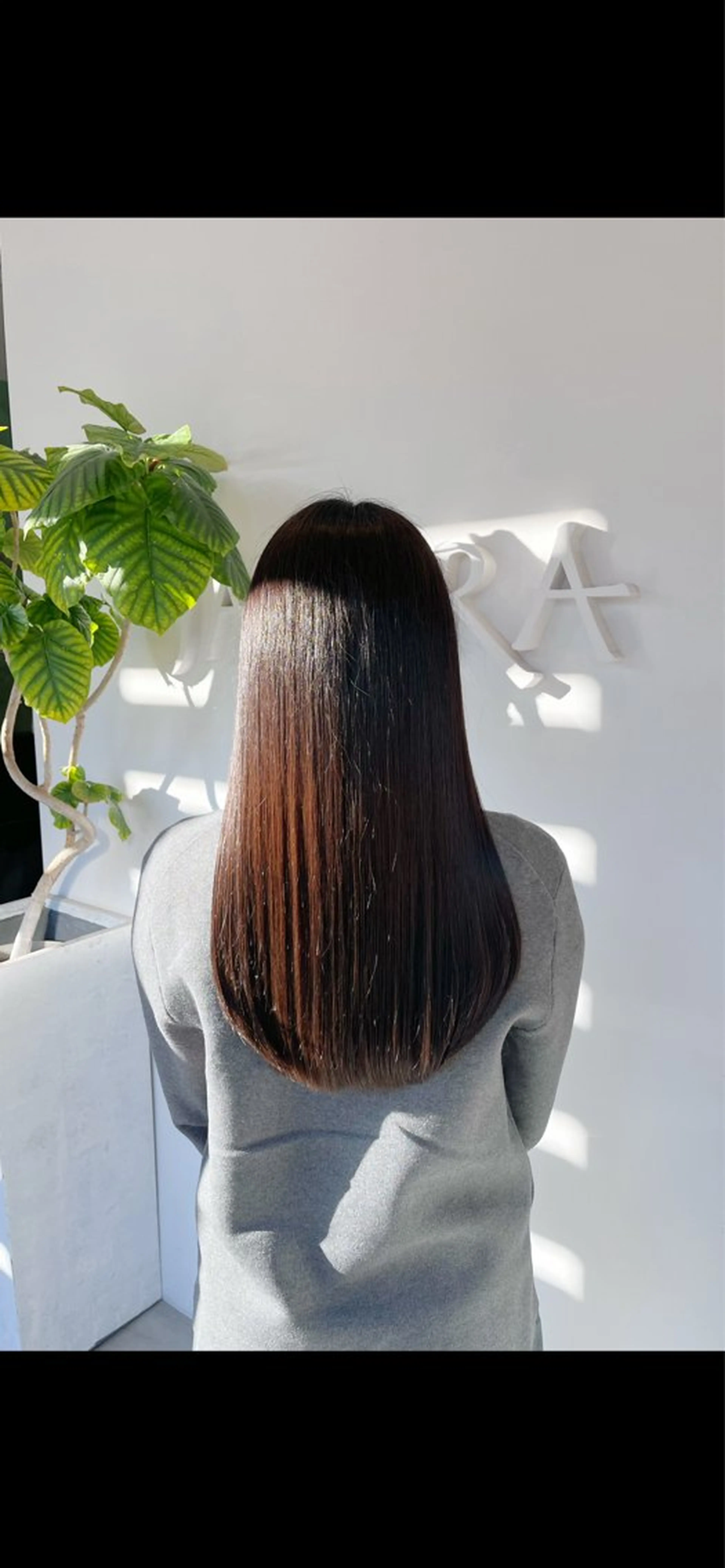 カラー NEIRO/透明感 カラー/グレージュのヘアスタイル