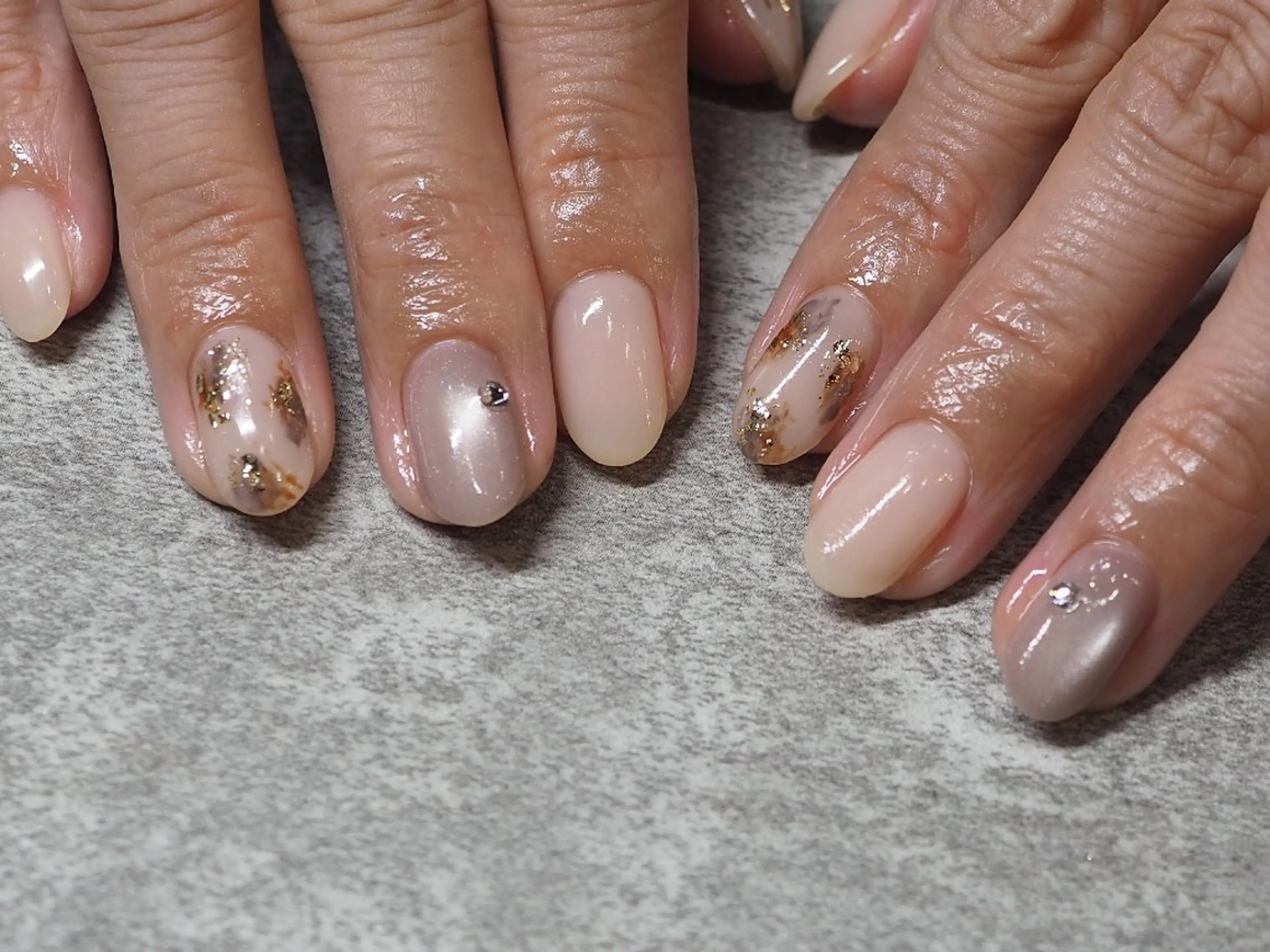 ネイル ハンドネイル glaNje 福光のネイルデザイン