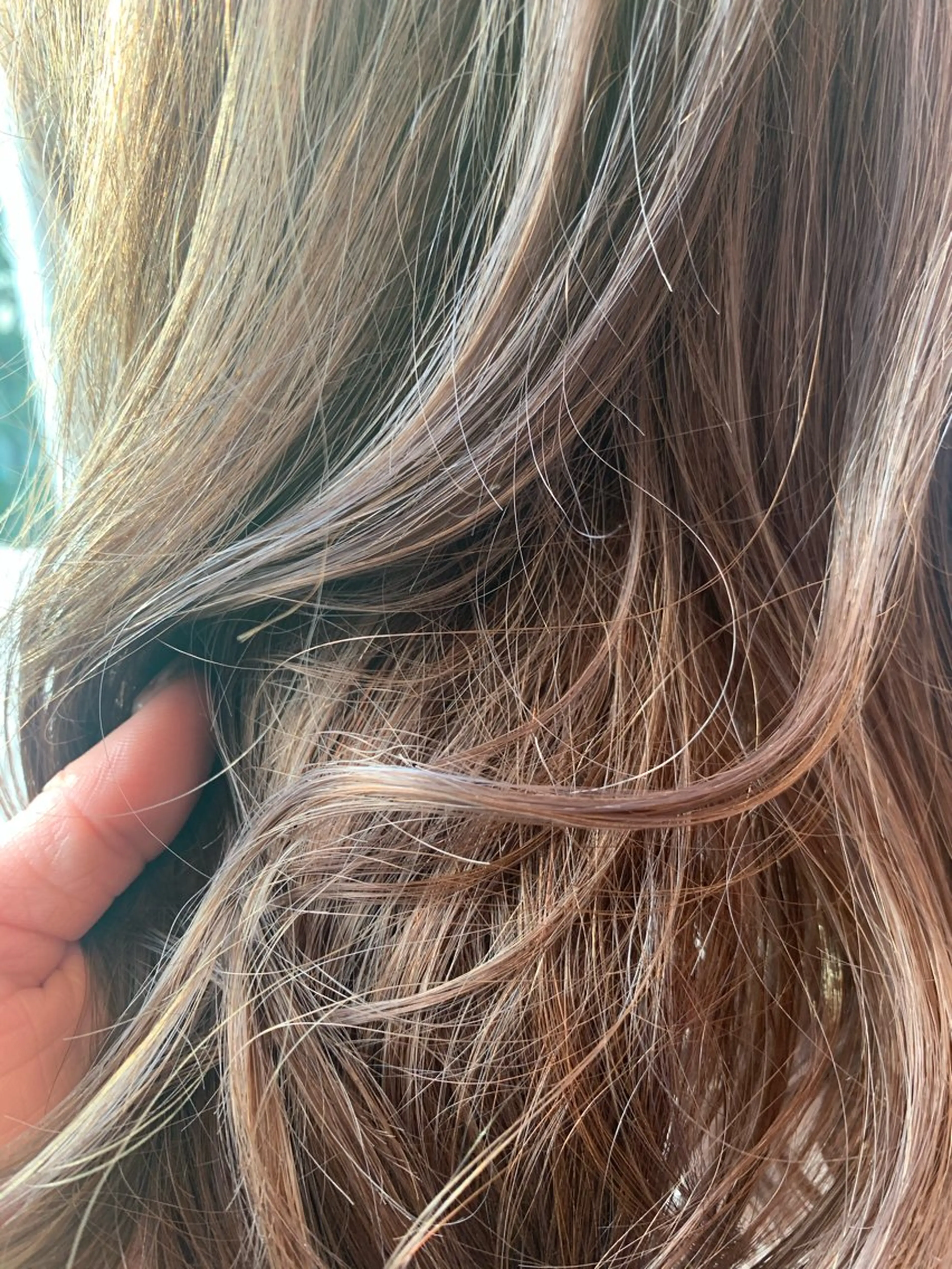 カラー 佐々木 郁実のヘアスタイル