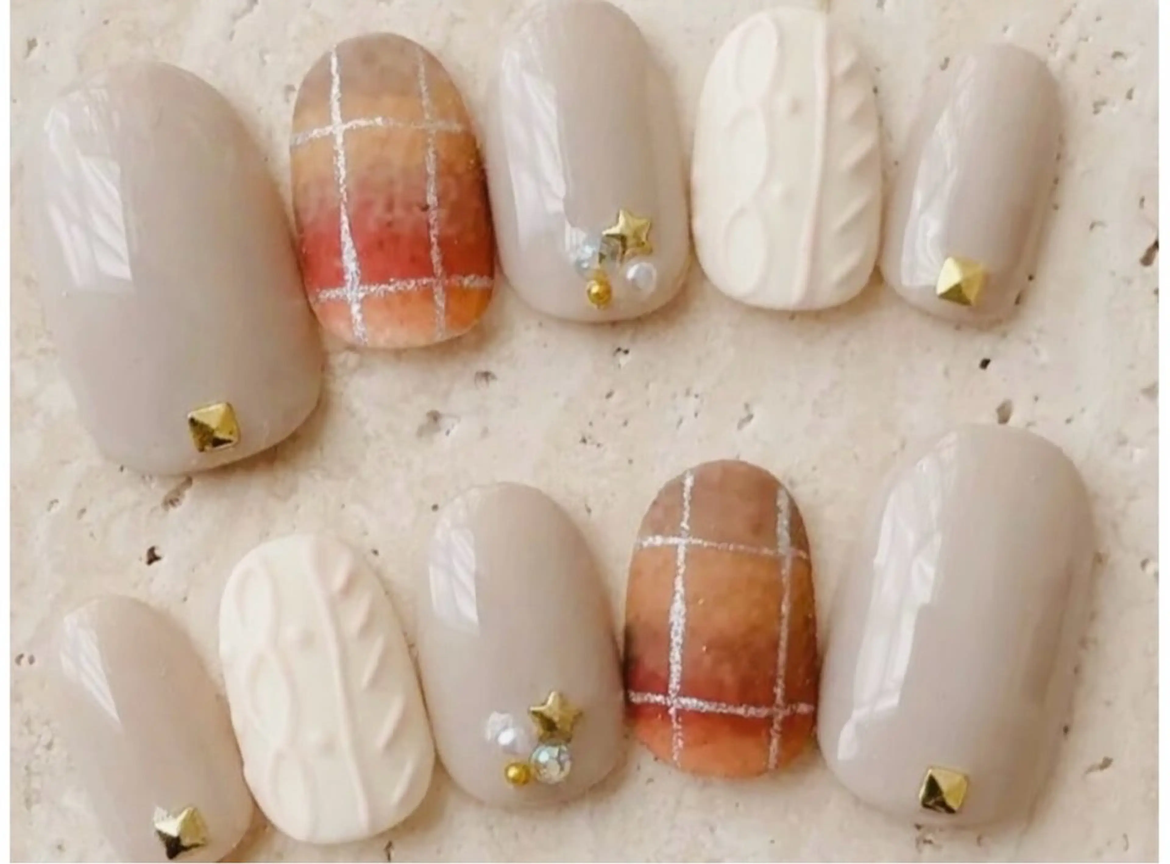 ネイル 冬ネイル LUCIA(ルシア）所属・LUCIA 南柏ネイルサロンのネイルデザイン