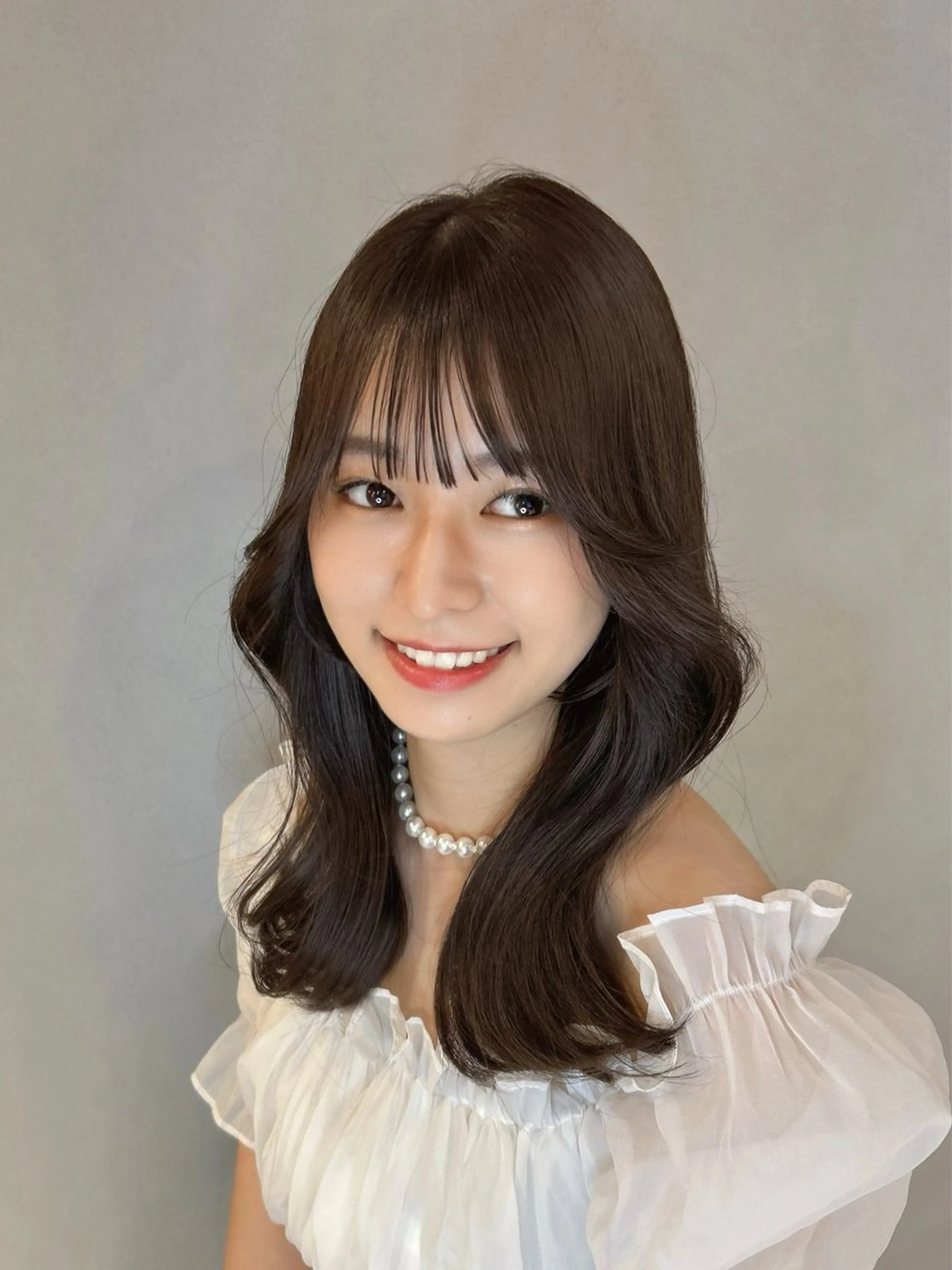 ロング カット ヘアカラー トリートメント まなり See.のヘアスタイル