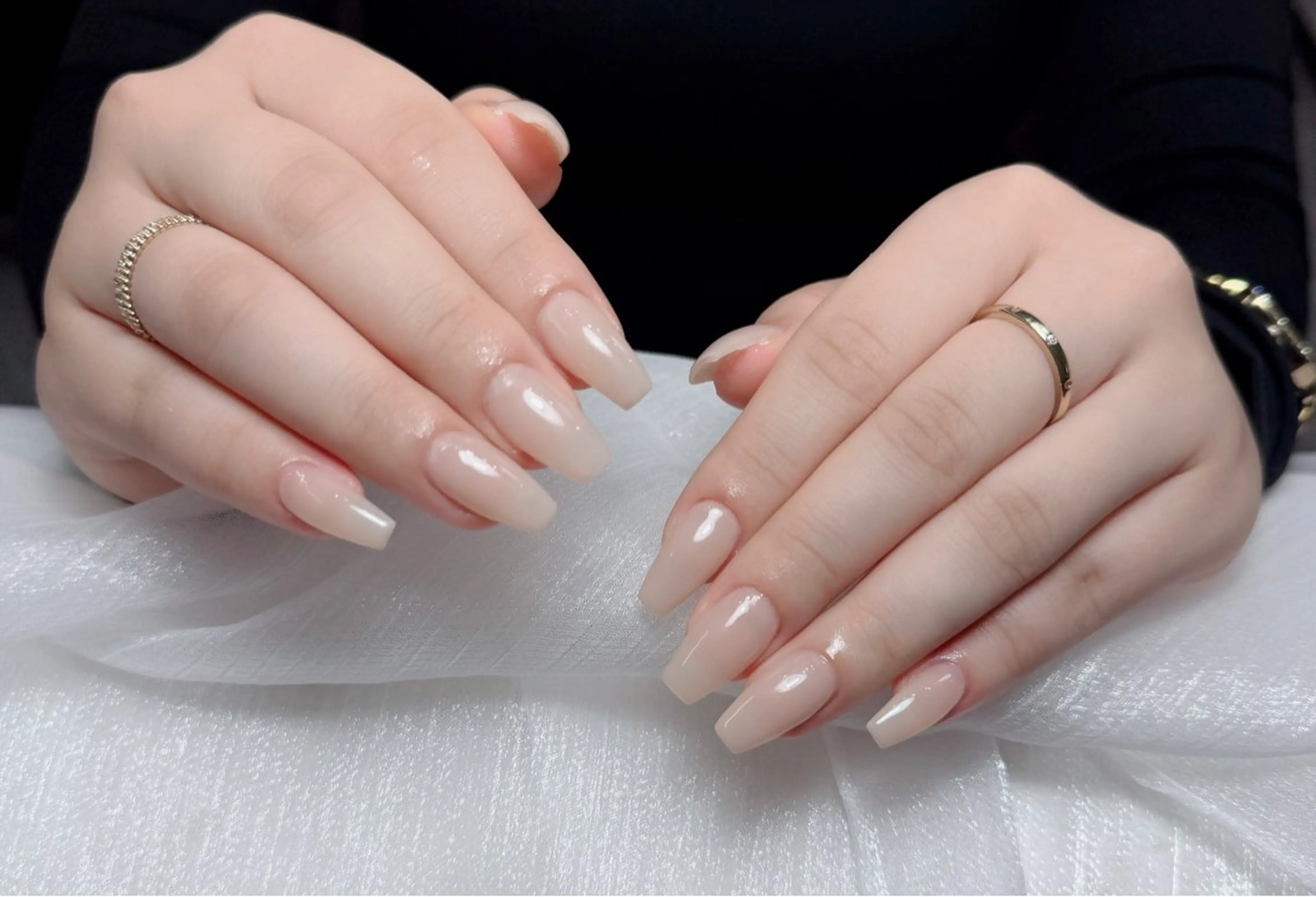 ネイル アートネイル フレンチネイル ジェルネイル 韓国ネイル マグネットネイル ハンドネイル Lenie Nailsのネイルデザイン