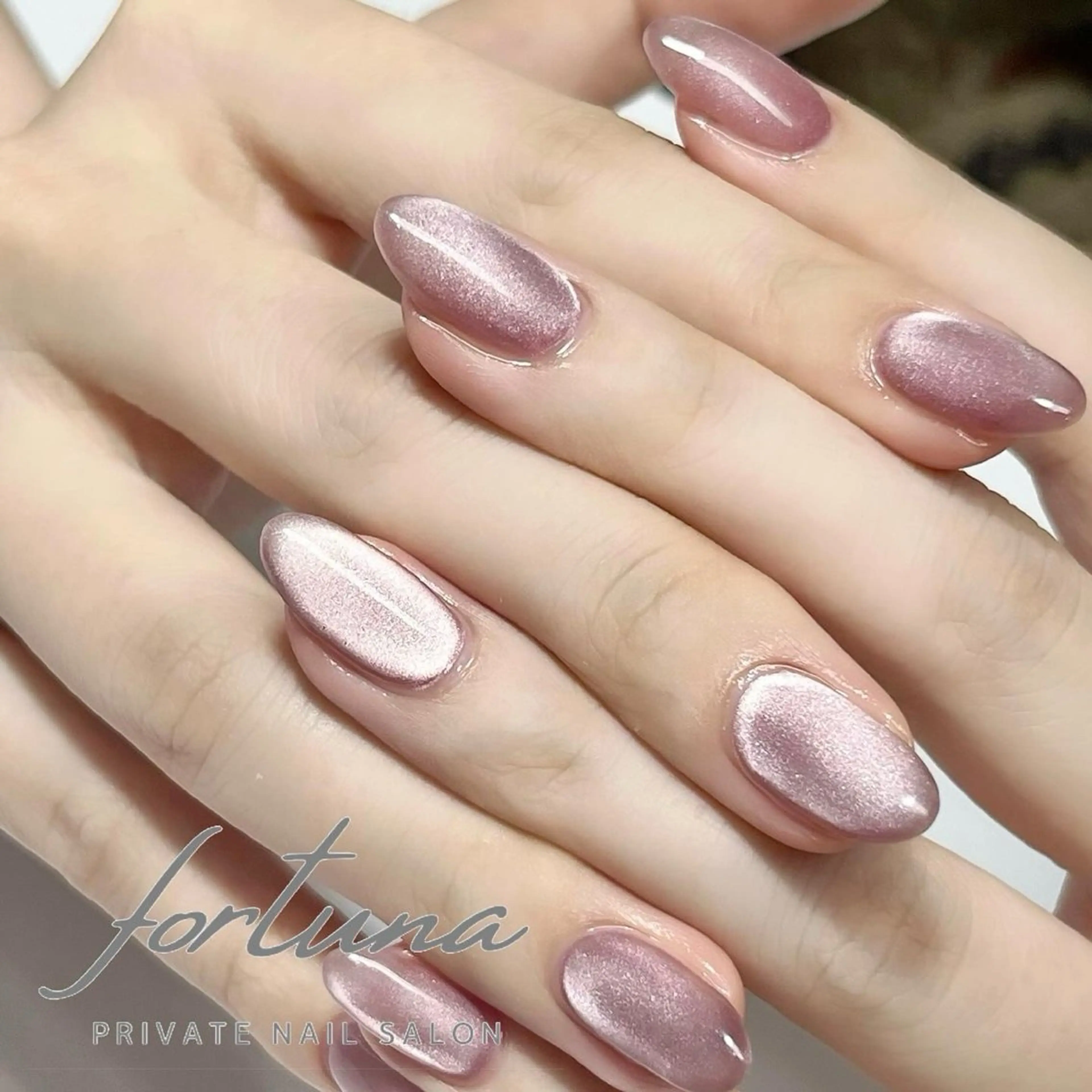 ネイル マグネットネイル ハンドネイル fortuna 武藤裕美のネイルデザイン