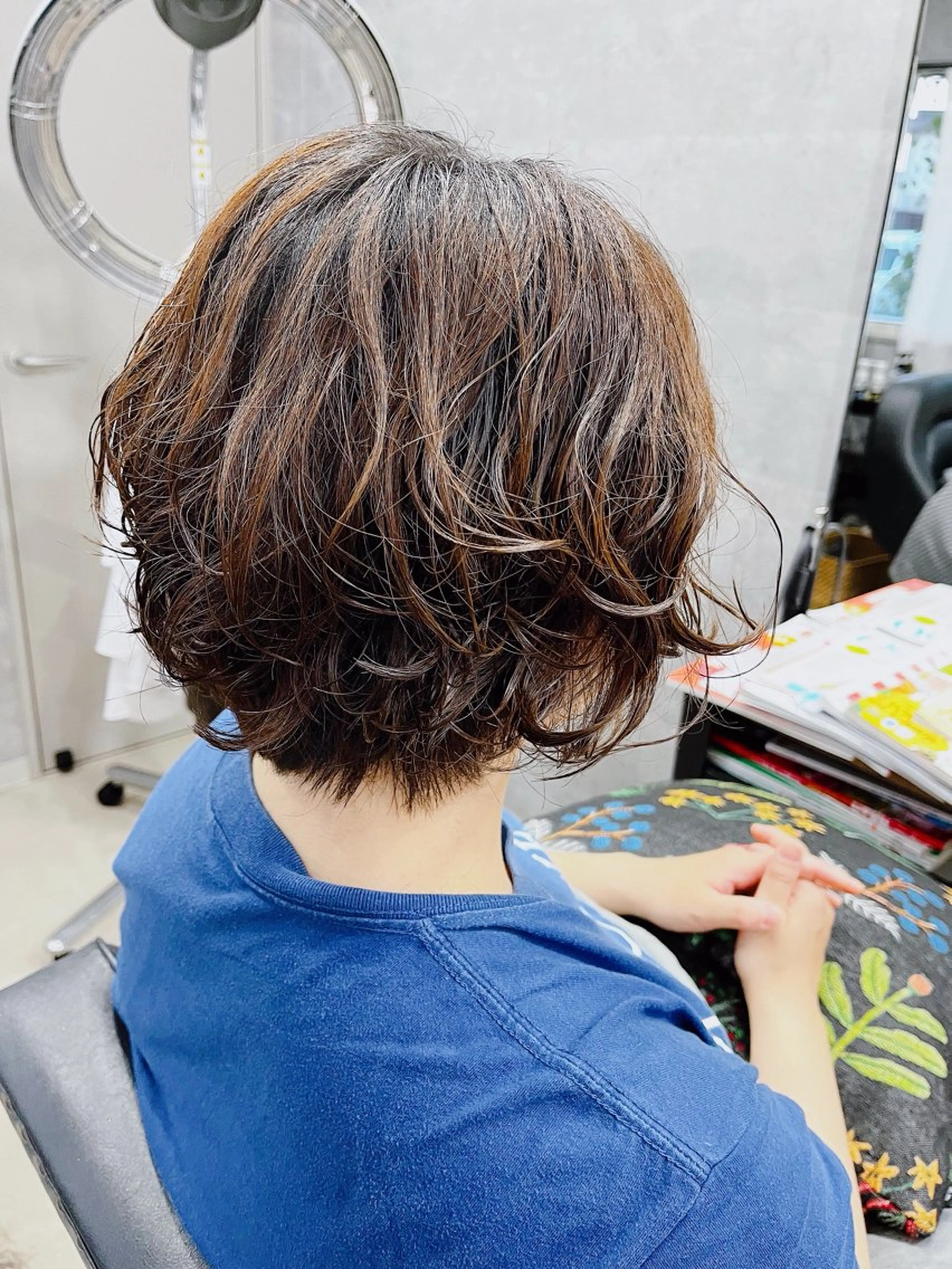パーマ ヤマモト ヒロミのヘアスタイル