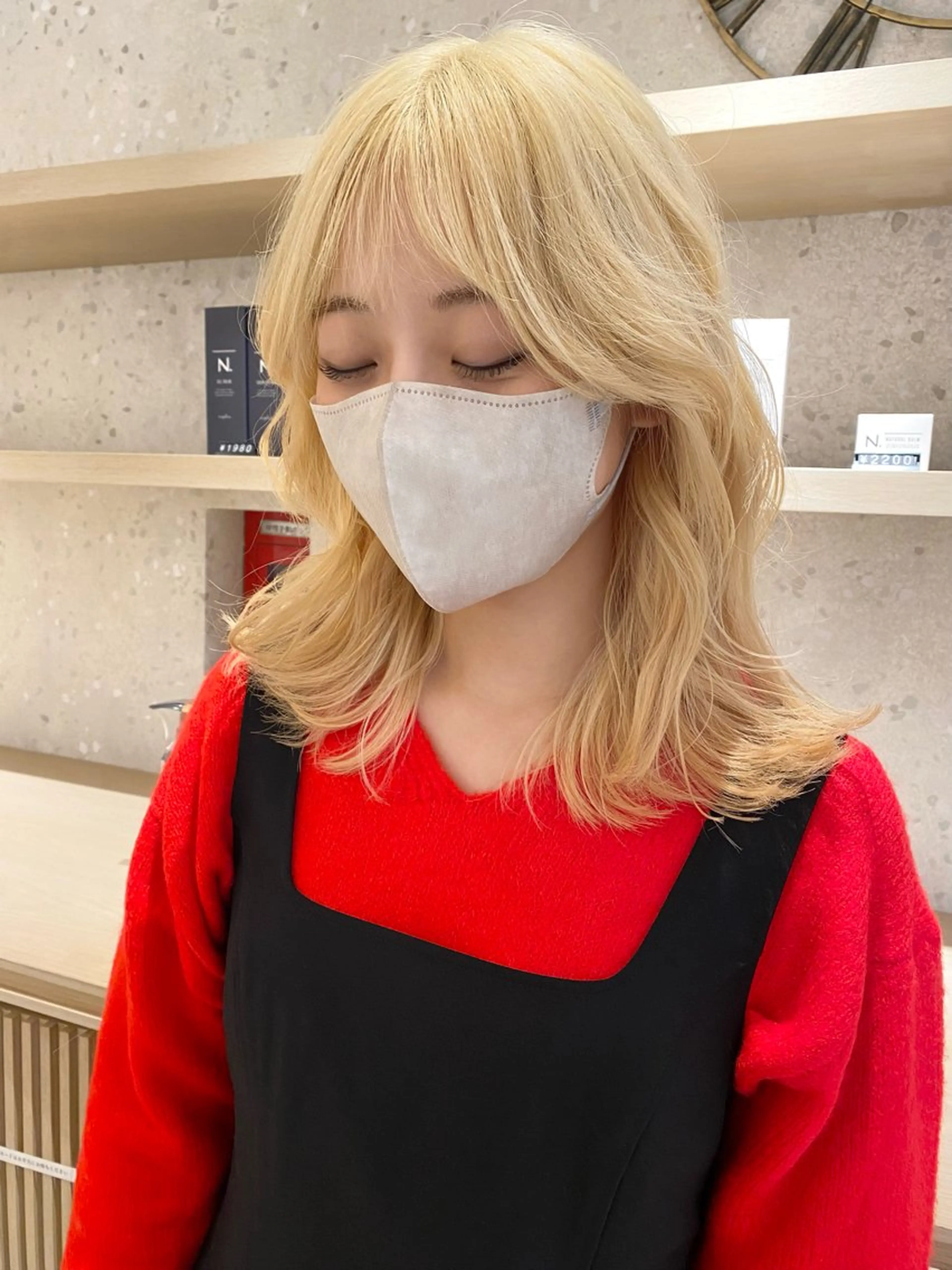 ミディアム 💫扱いやすい ／レイヤー/小林陸のヘアスタイル