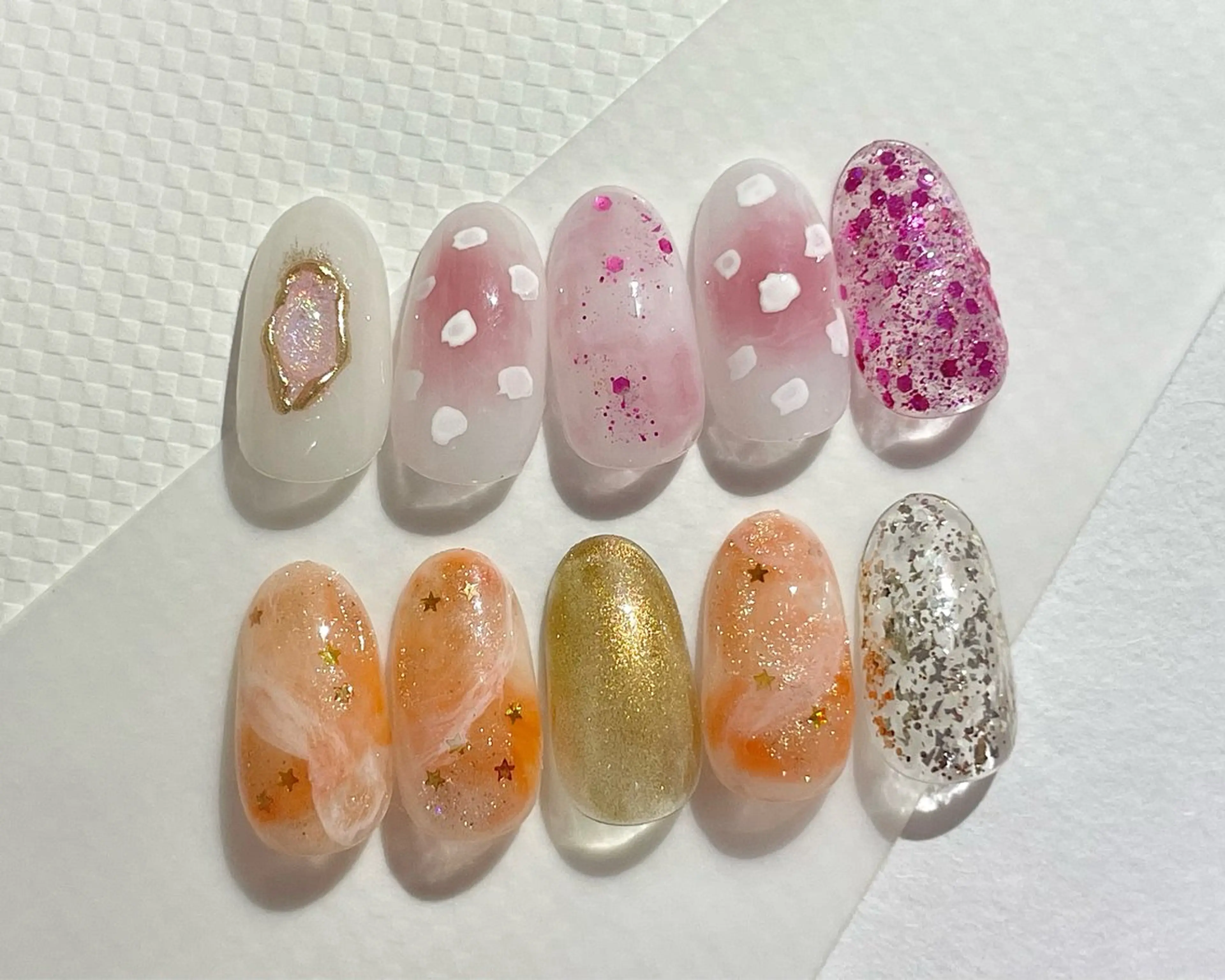 ネイル ハンドネイル ショートネイル専門店 フェルンヴェー代々木のネイルデザイン