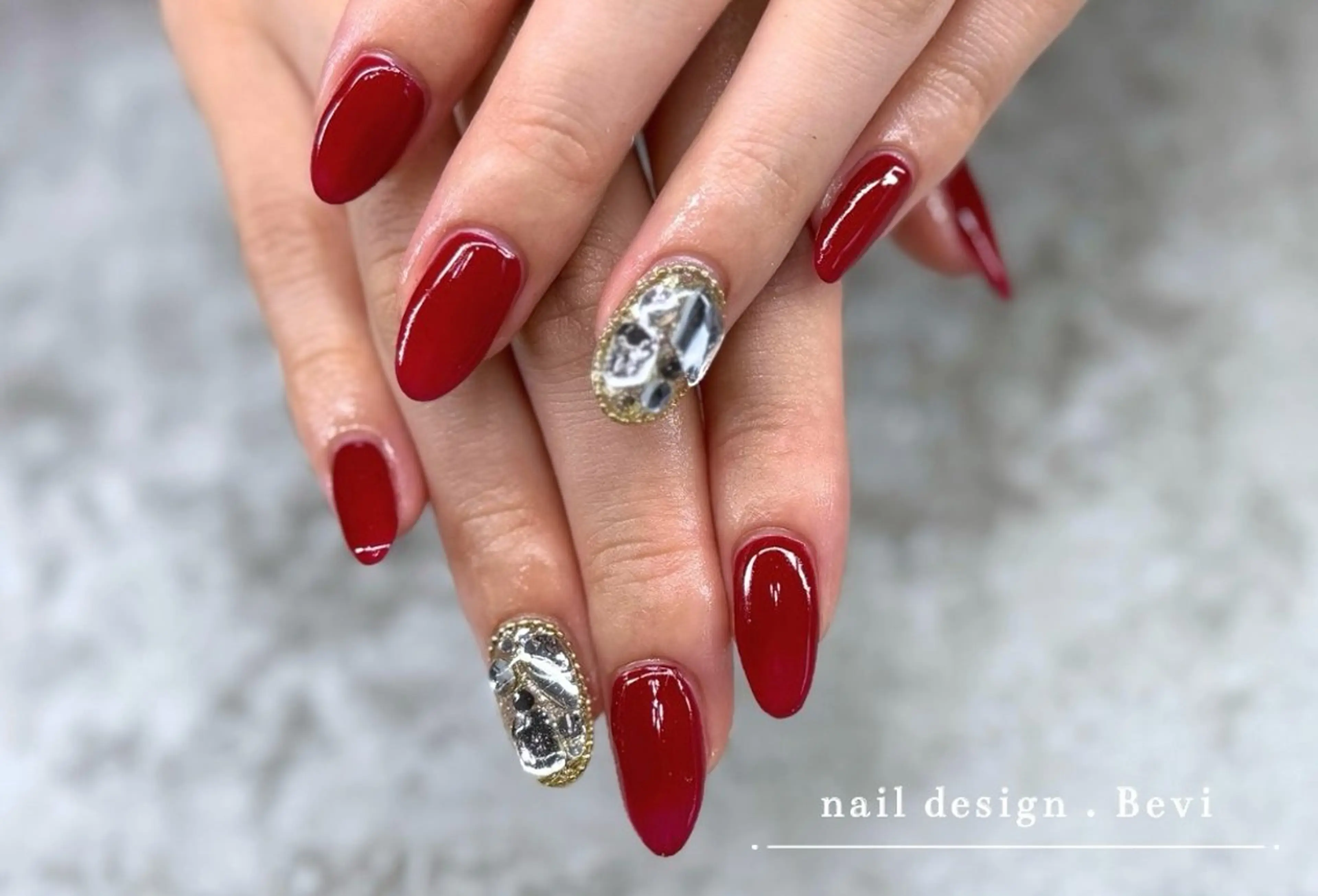 ネイル オーロラネイル クリアネイル フラッシュネイル フラッシュマグ フットネイル ハンドネイル Bevi salonのその他イメージ