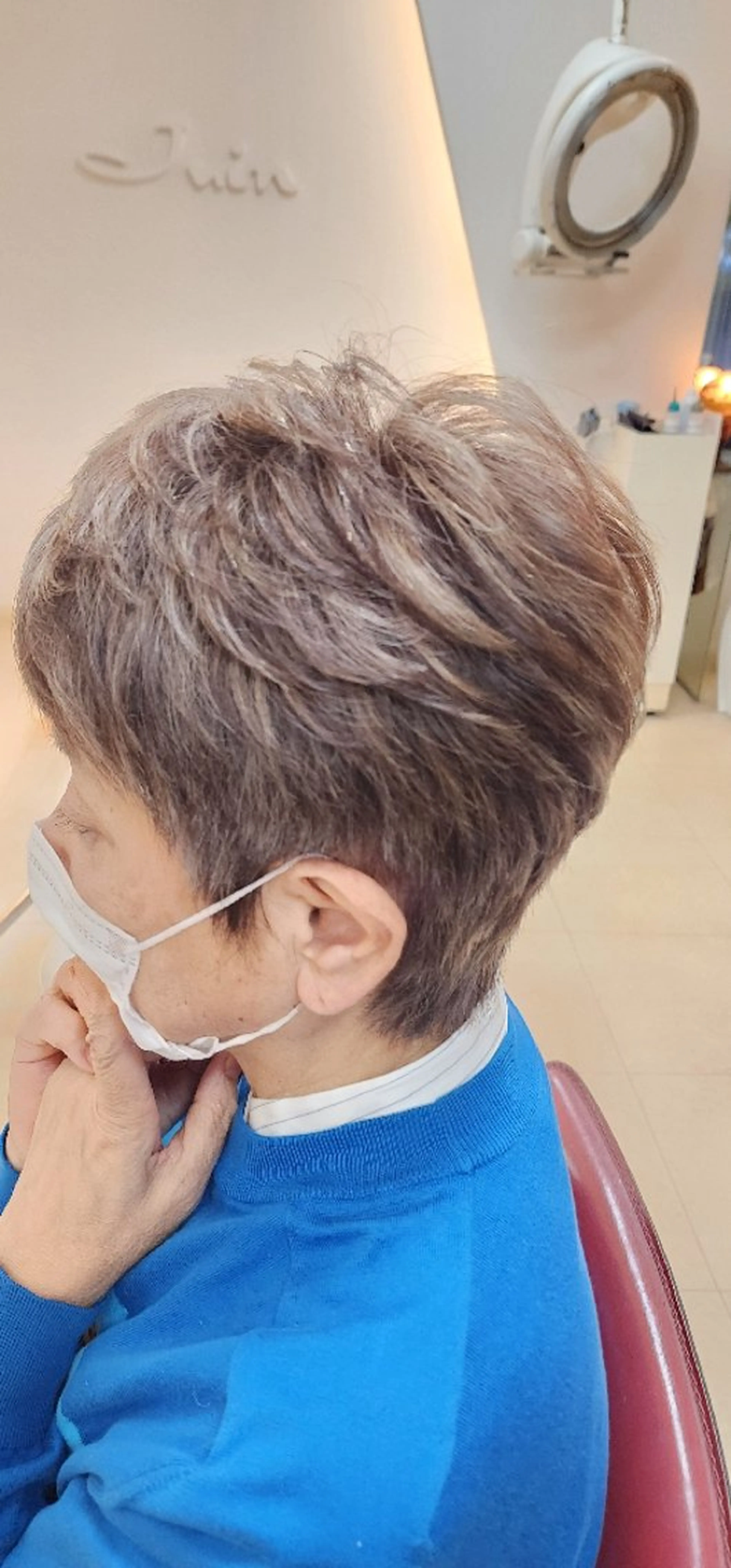 ショート カラー ダブルカラー hairmake Juinのヘアスタイル