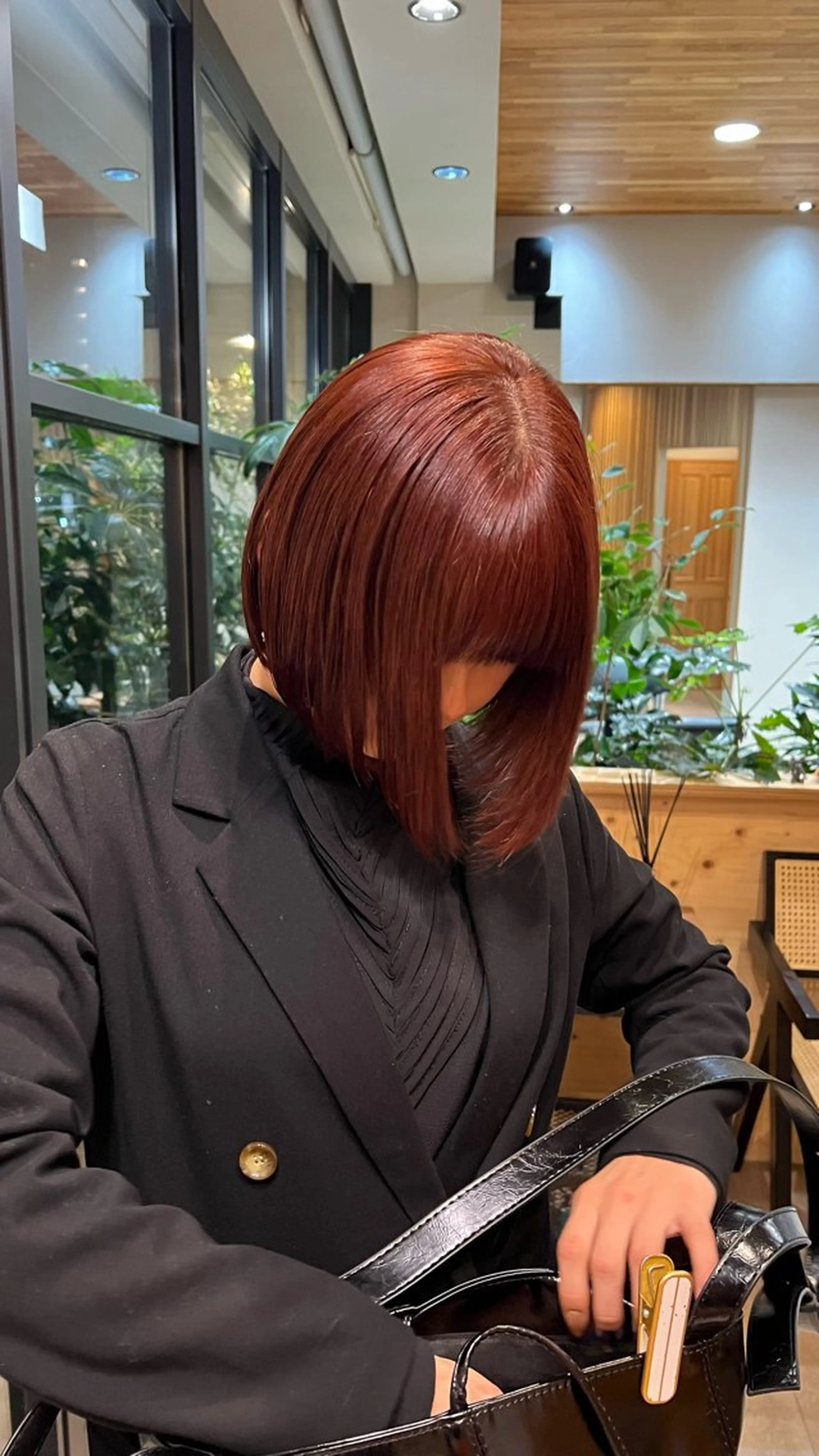 ショート 愛花/久屋大通/ 切りっぱなしボブのヘアスタイル